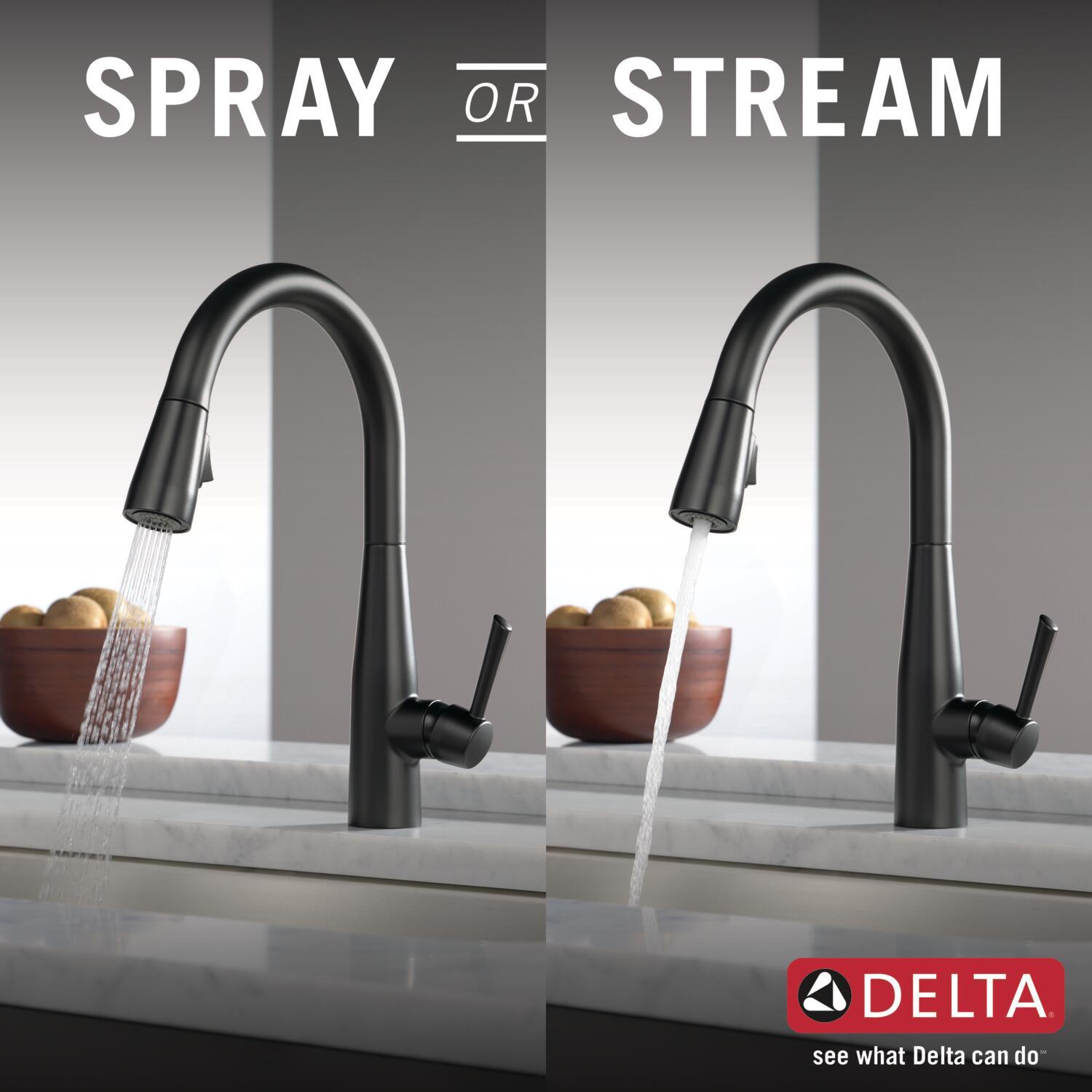 Essa Pull Down Single Handle Kitchen Faucet with MagnaTite® and Diamond Seal Technology