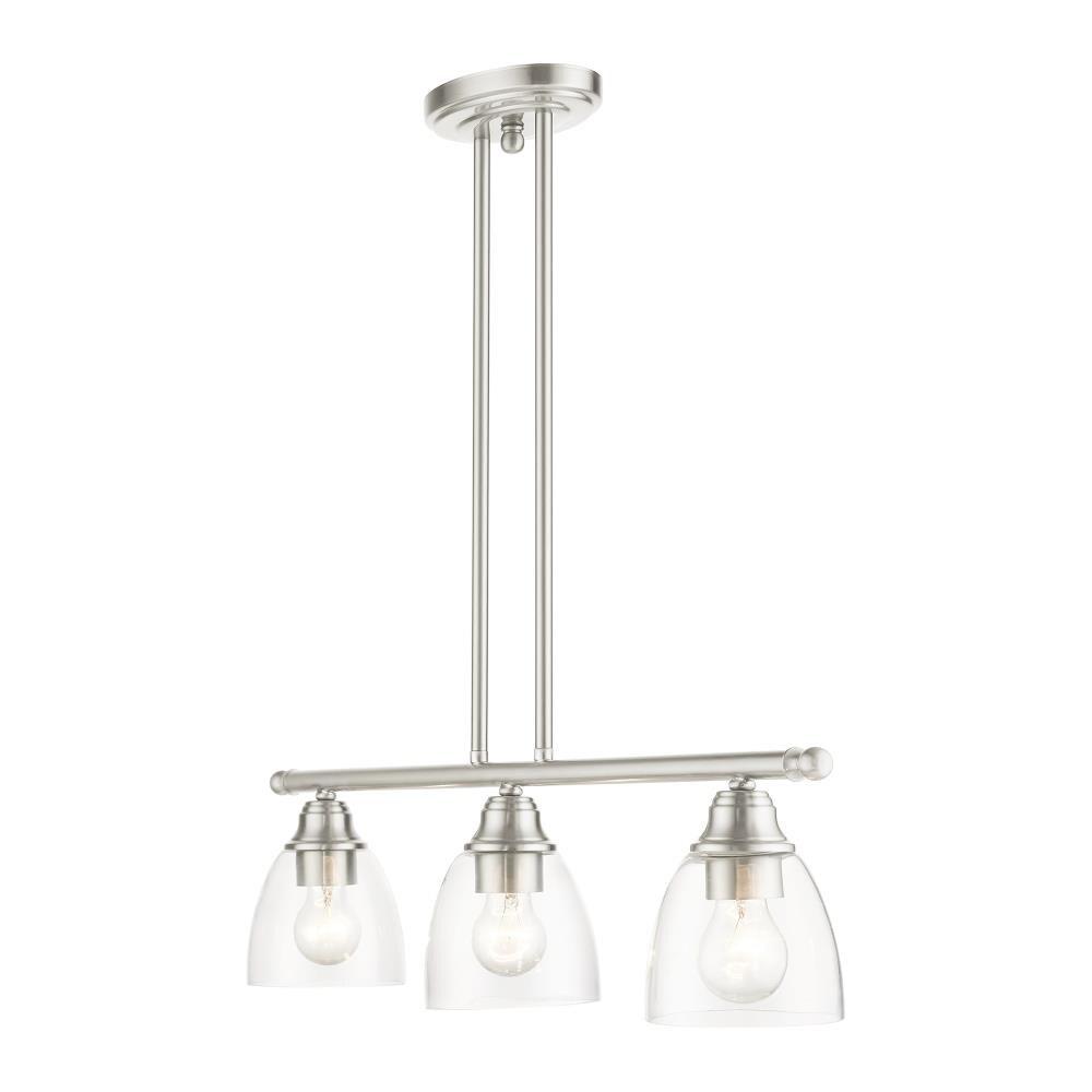Livex Lighting Montgomery 3 - Light Chandelier in  Brushed Nickel