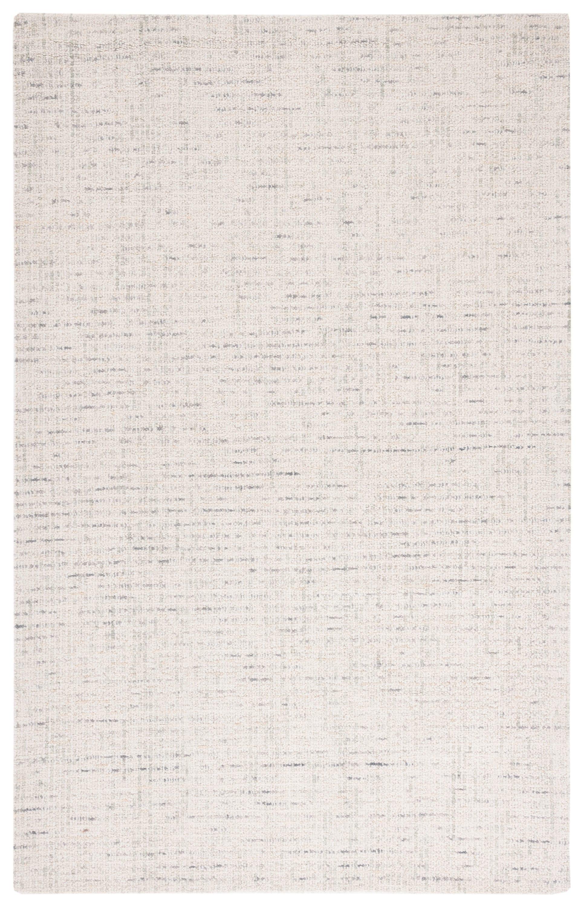 Abstract ABT468 Handmade Indoor Area Rug - Ivory/Light Gray - 5'x8' - Safavieh