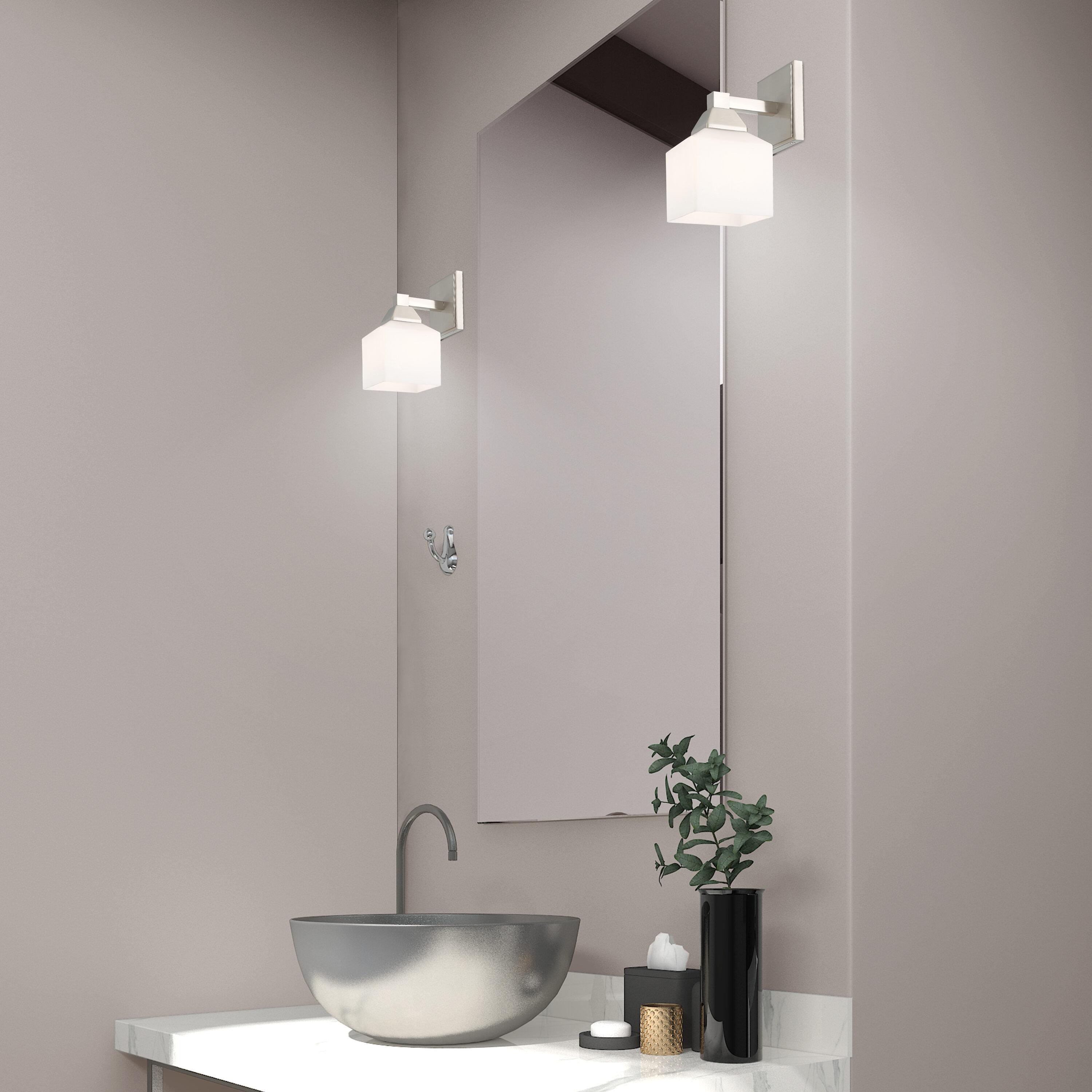Livex Lighting Aragon 1 - Light Sconce in  Brushed Nickel