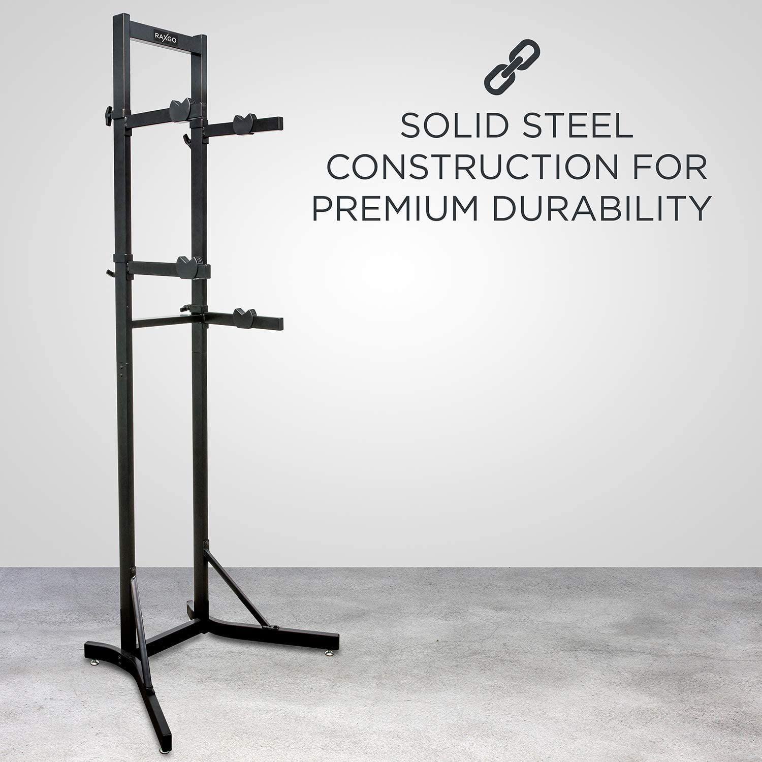 Steel Freestanding Adjustable Bike Rack