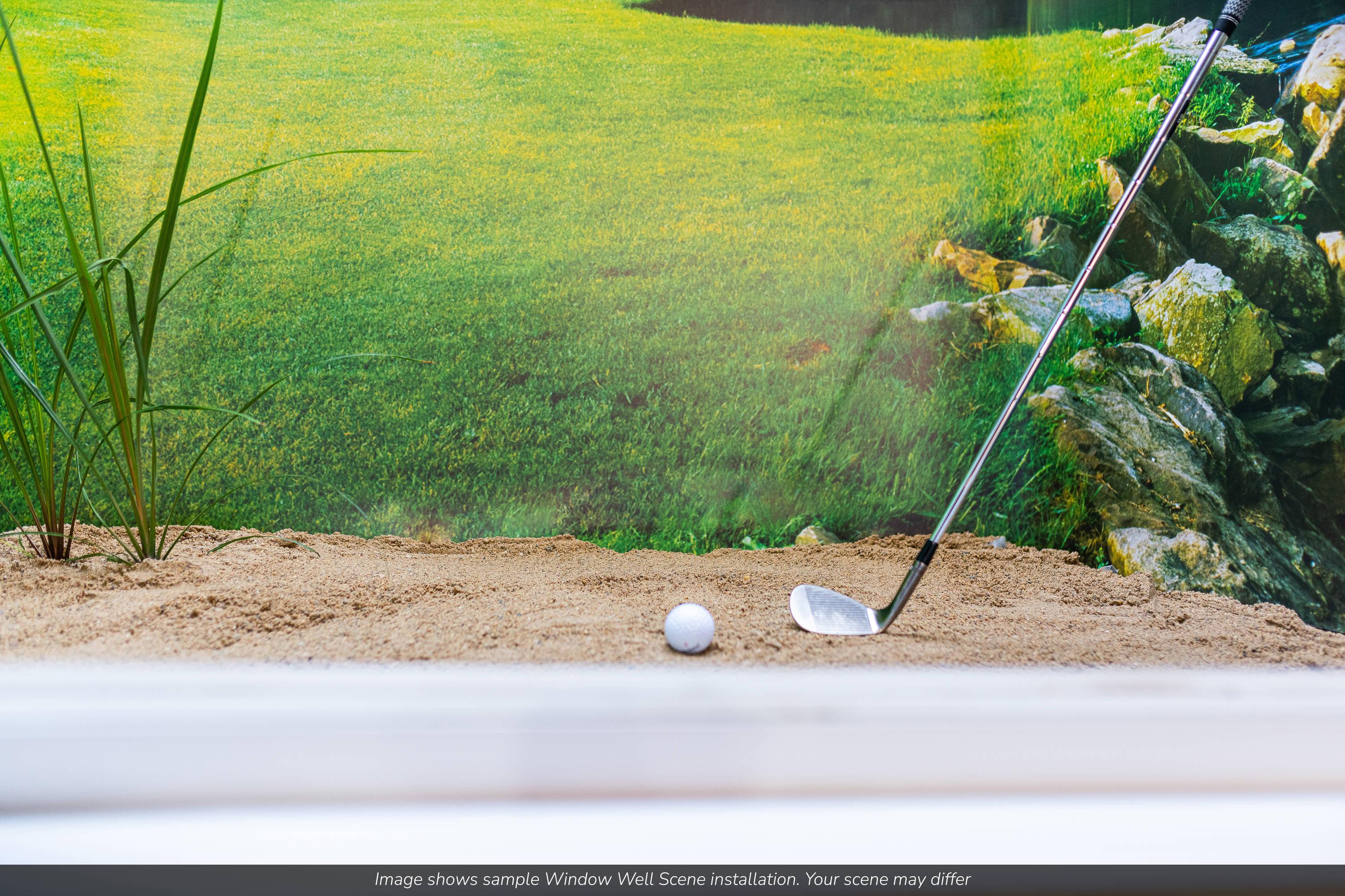 Biggies 120" Brick Window Well Scenes