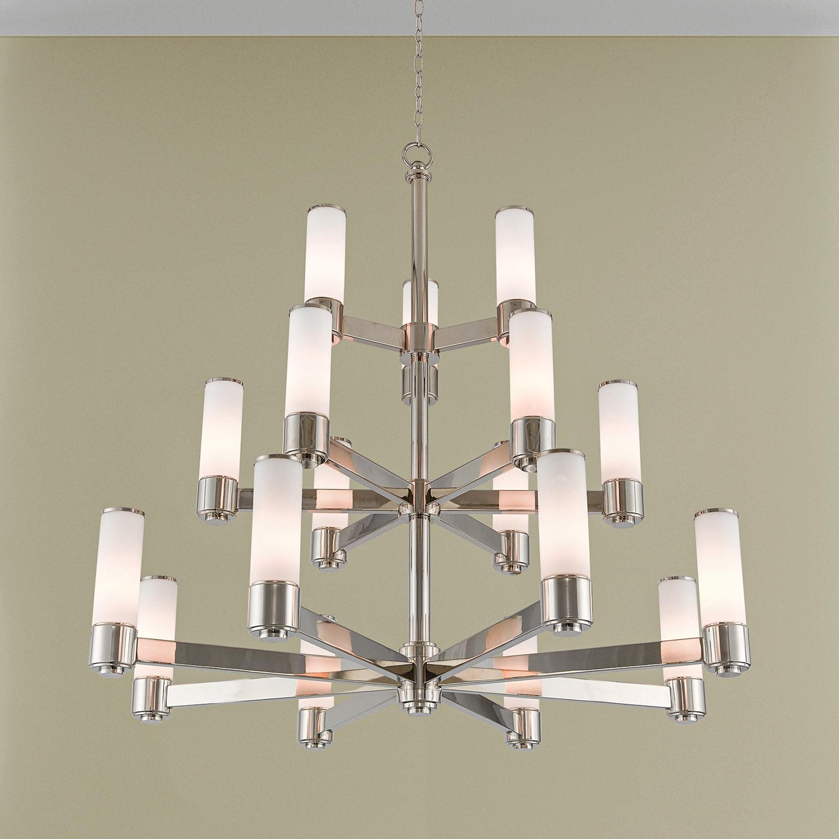 Livex Lighting - Weston - 17 Light Foyer Chandelier in Contemporary Style - 44