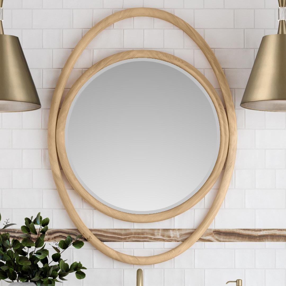 Esca Oval Wall Mirror
