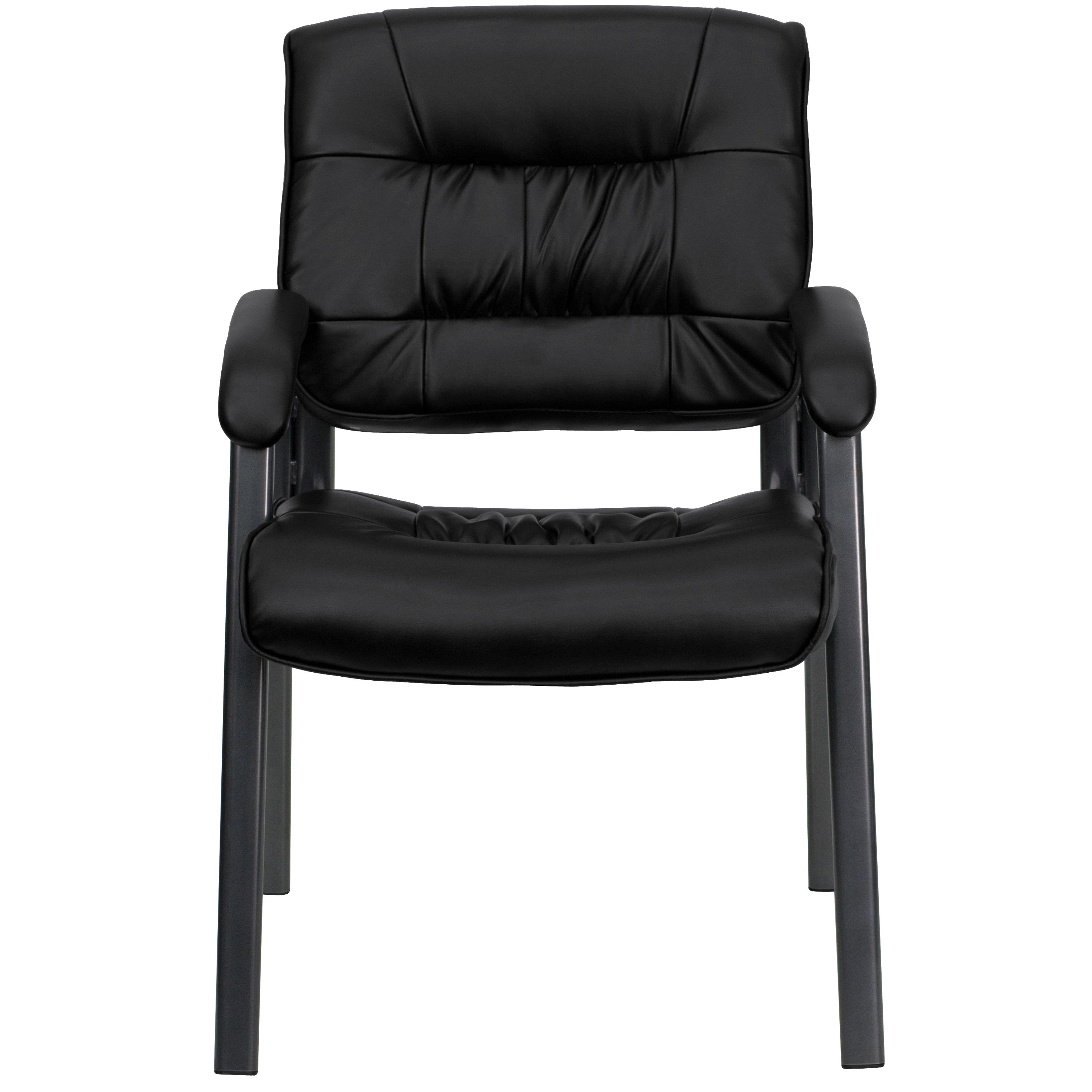 Flash Furniture 24" Wide Leather Blend Reception Chair