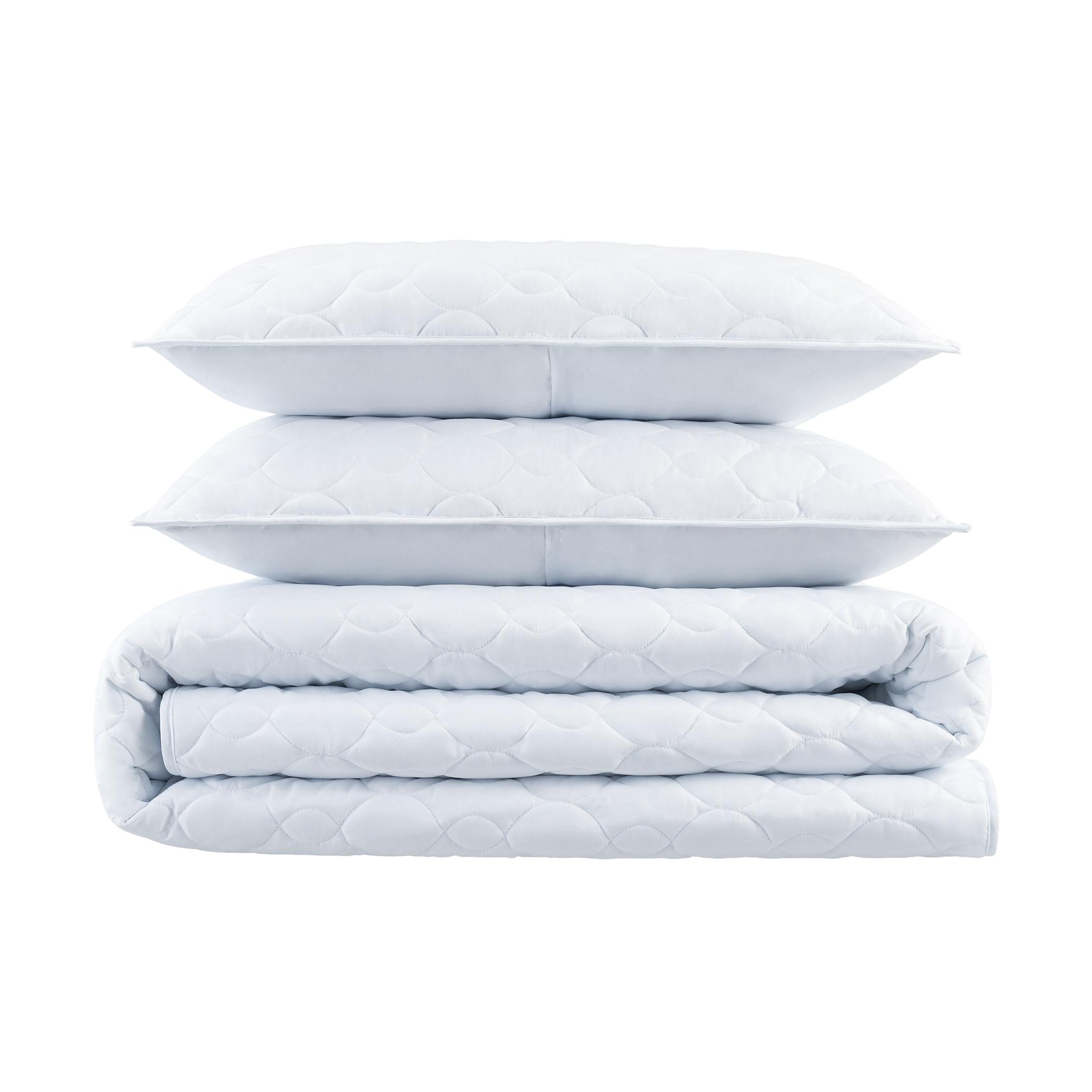 Serta Simply Comfort Solid Quilt Set