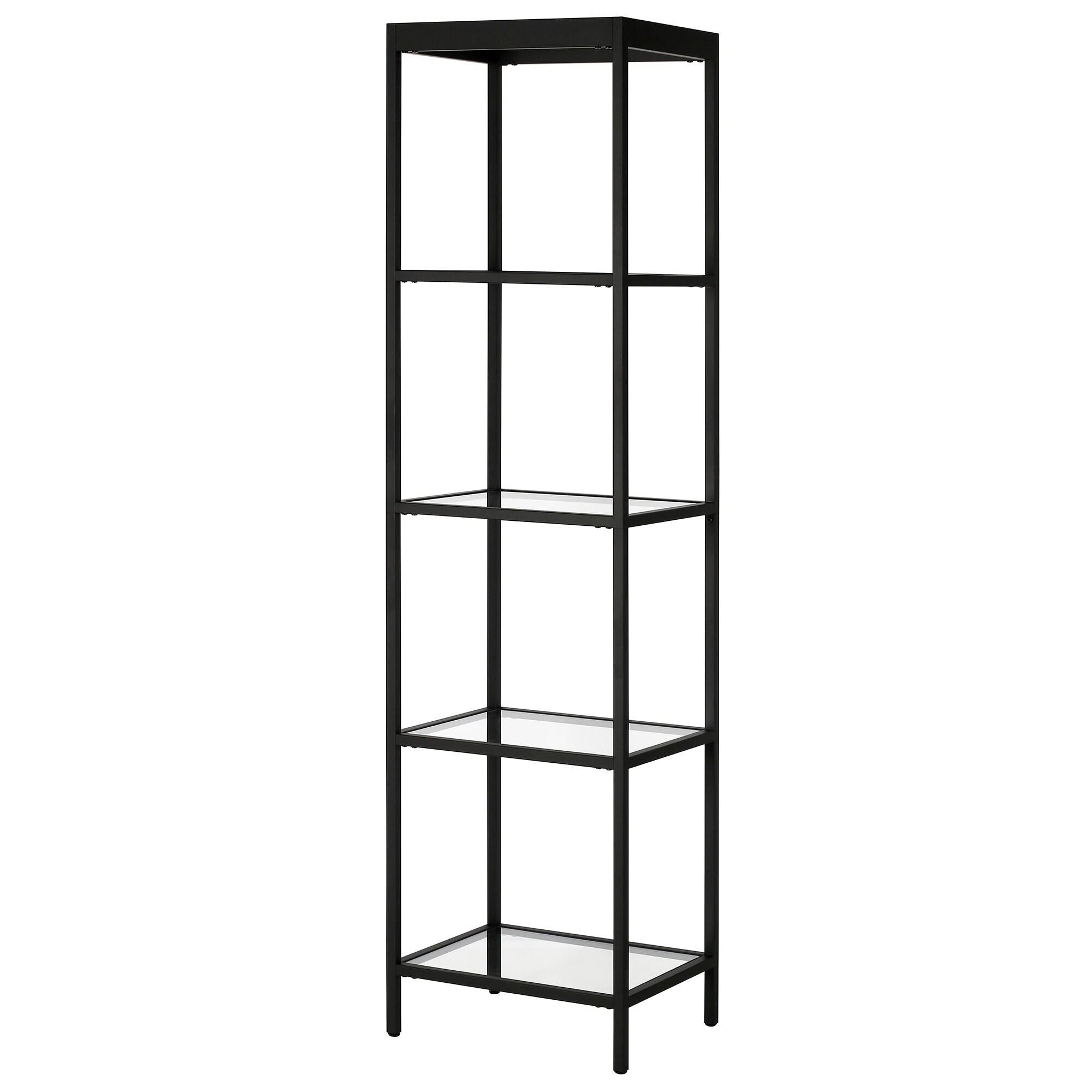 Blackened Bronze 70" Quintuple-Tier Rectangular Étagère