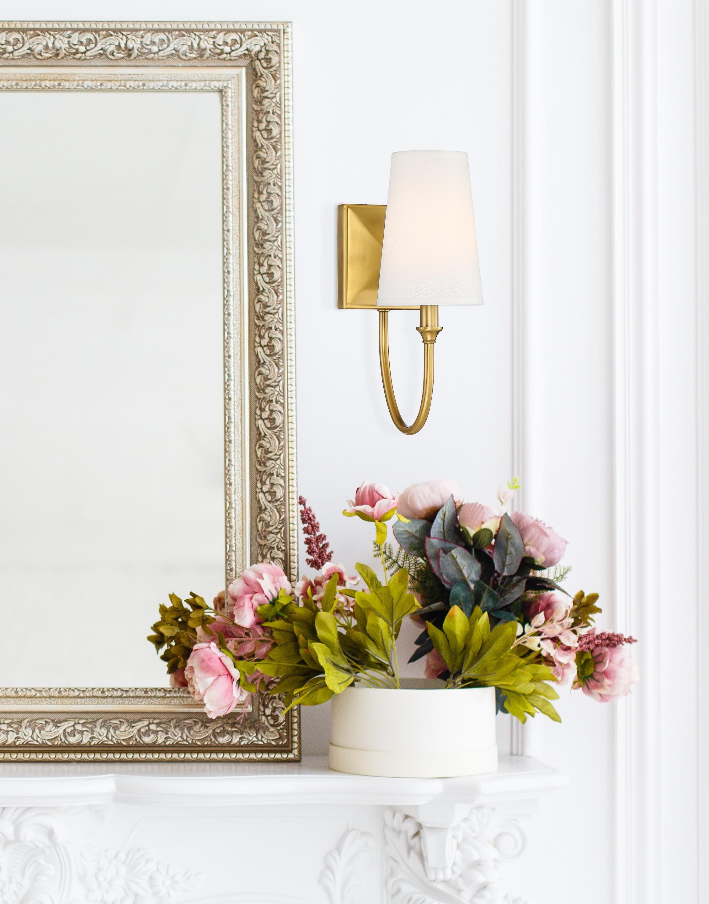 Savoy House Cameron 1 - Light Wall Light in  Warm Brass