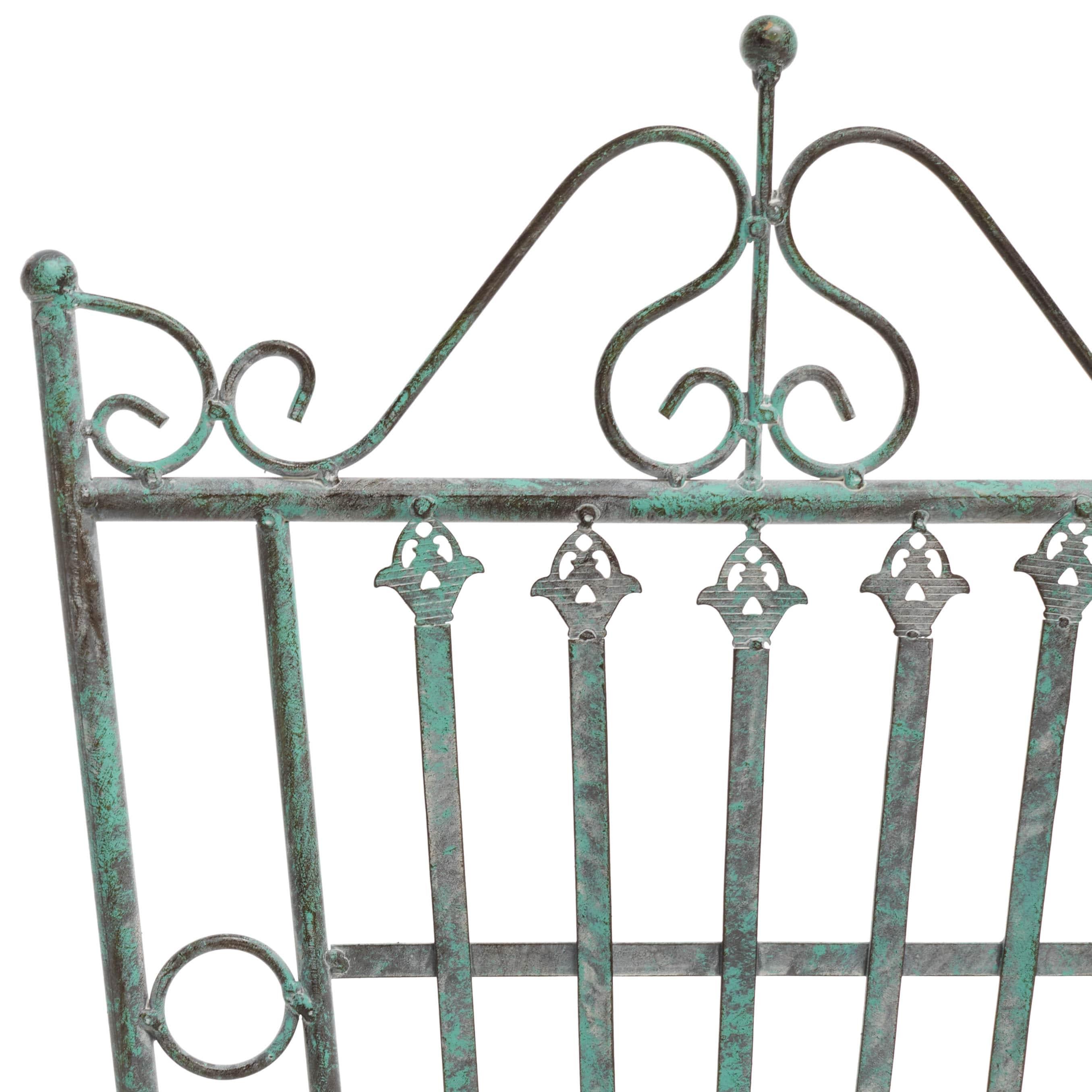 Belen Bistro Set, One Table And Two Chairs - Outdoor - PAT5020 - Antique Dark Green - Safavieh