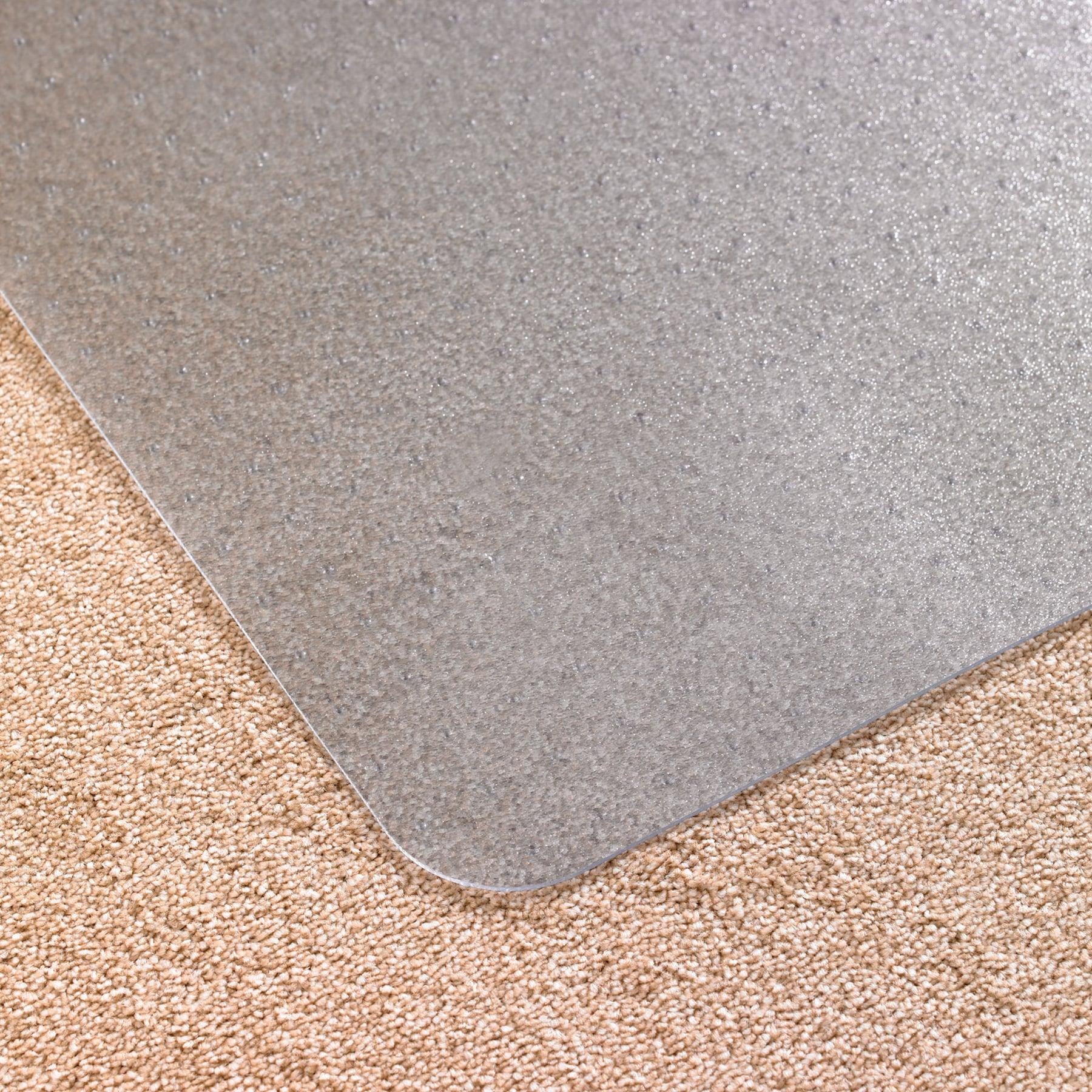 Floortex Advantagemat Vinyl Rectangular Chair Mat for Carpets up to 1/4" - 30" x 48" Shipped Rolled