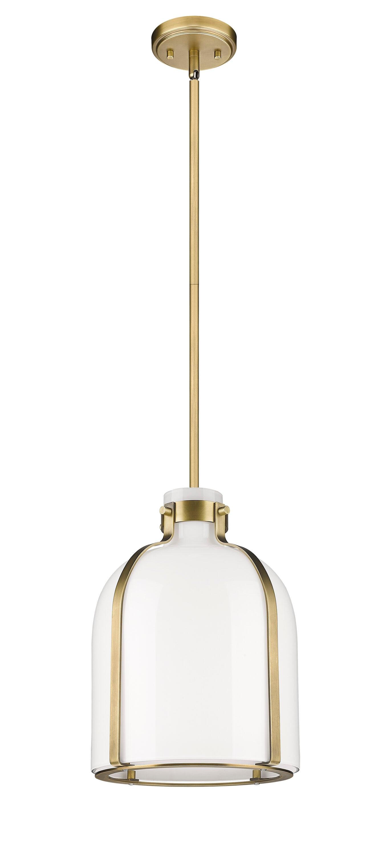 Z-Lite Pearson 1 - Light Chandelier in  Rubbed Brass