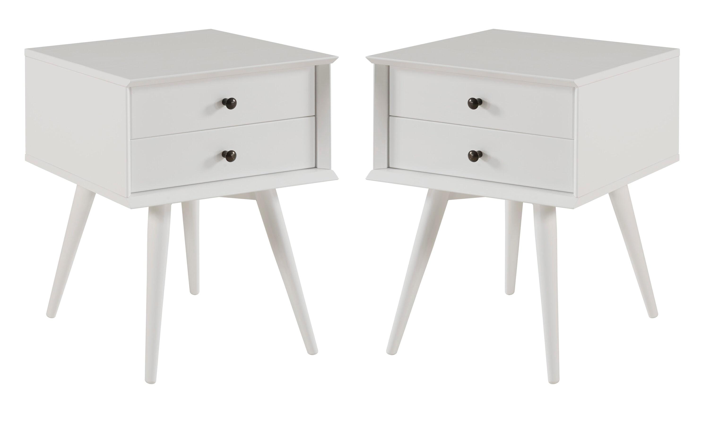 Drevy Century nightstand (White)