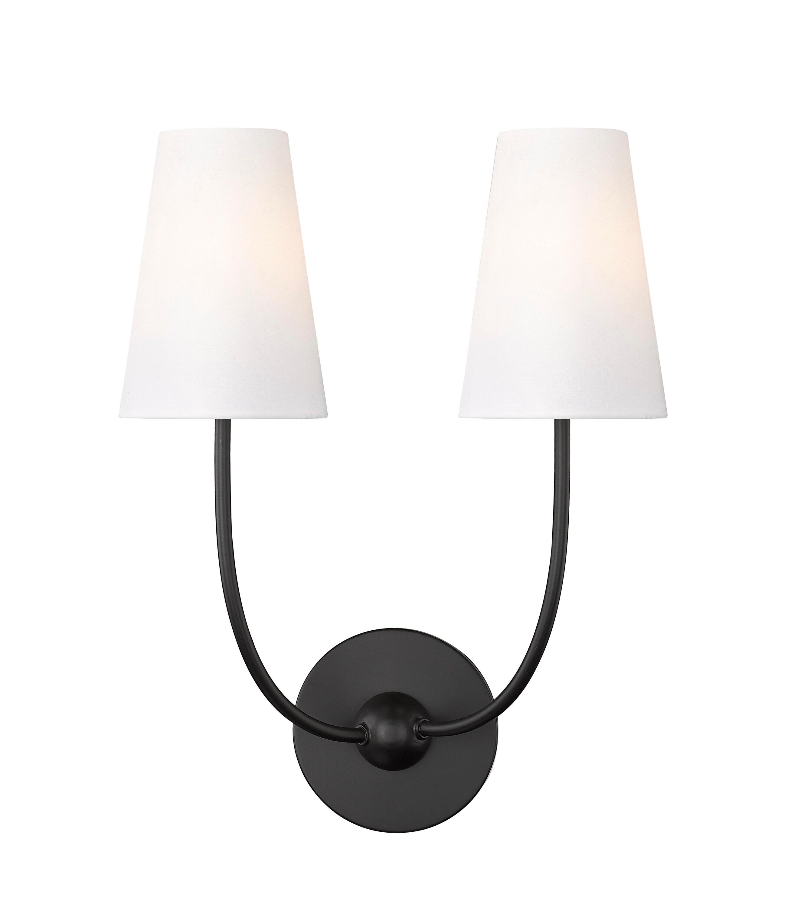 Z-Lite Shannon 2 - Light Sconce in  Matte Black