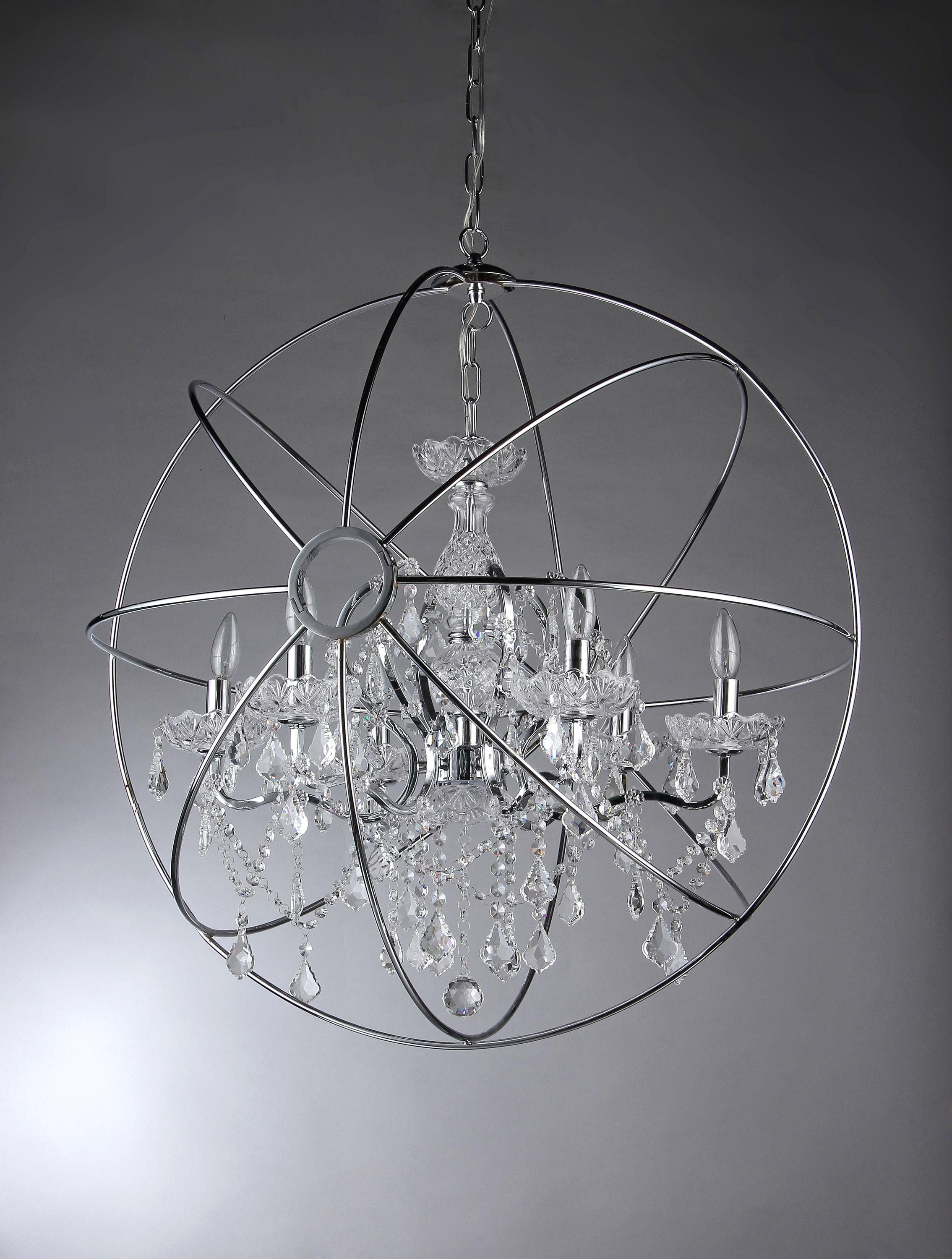 Warehouse of Tiffany Saturn's Ring 22-inch Chandelier