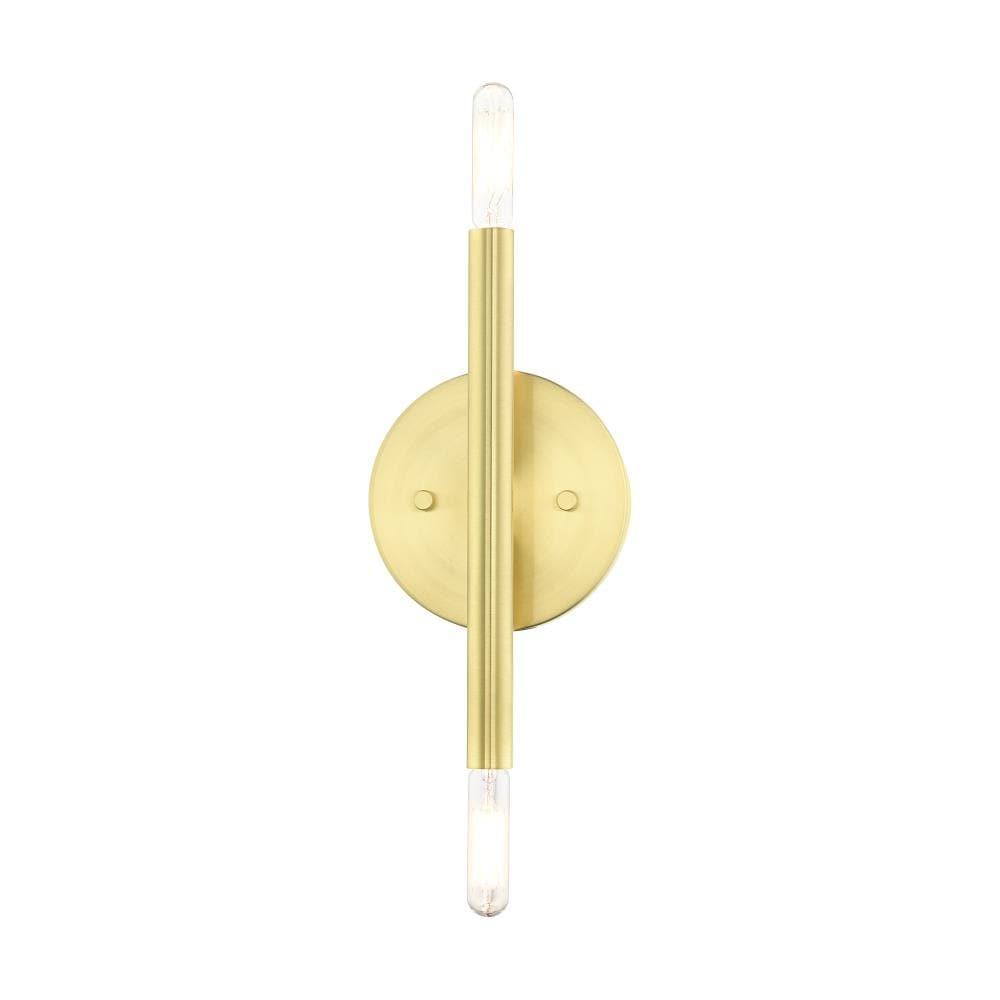 Livex Lighting - Copenhagen - 2 Light ADA Wall Sconce in Mid Century Modern