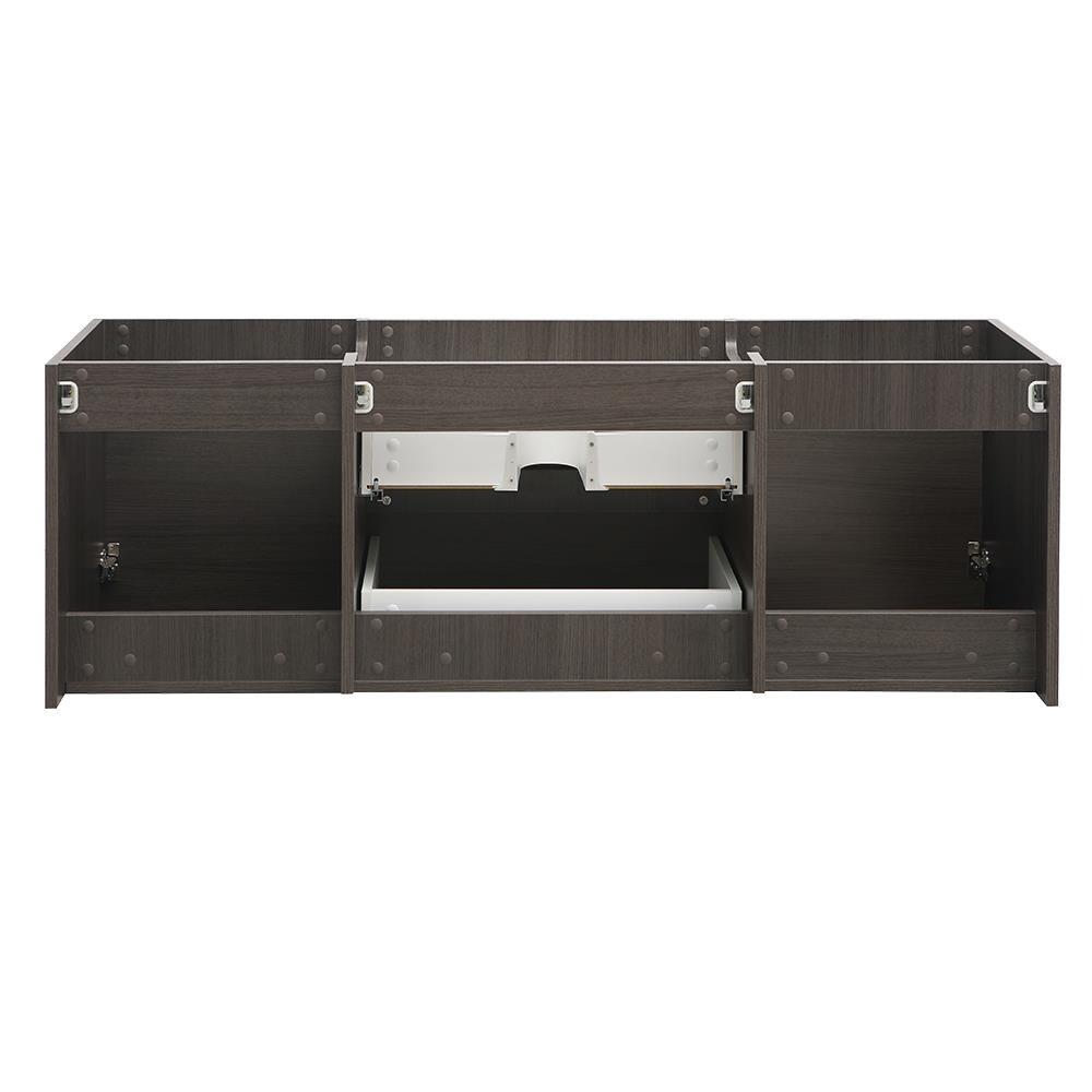 Fresca Valencia 60" Wall Mount Single Sink Bathroom Vanity Base Only (Top and Sink Not Included)
