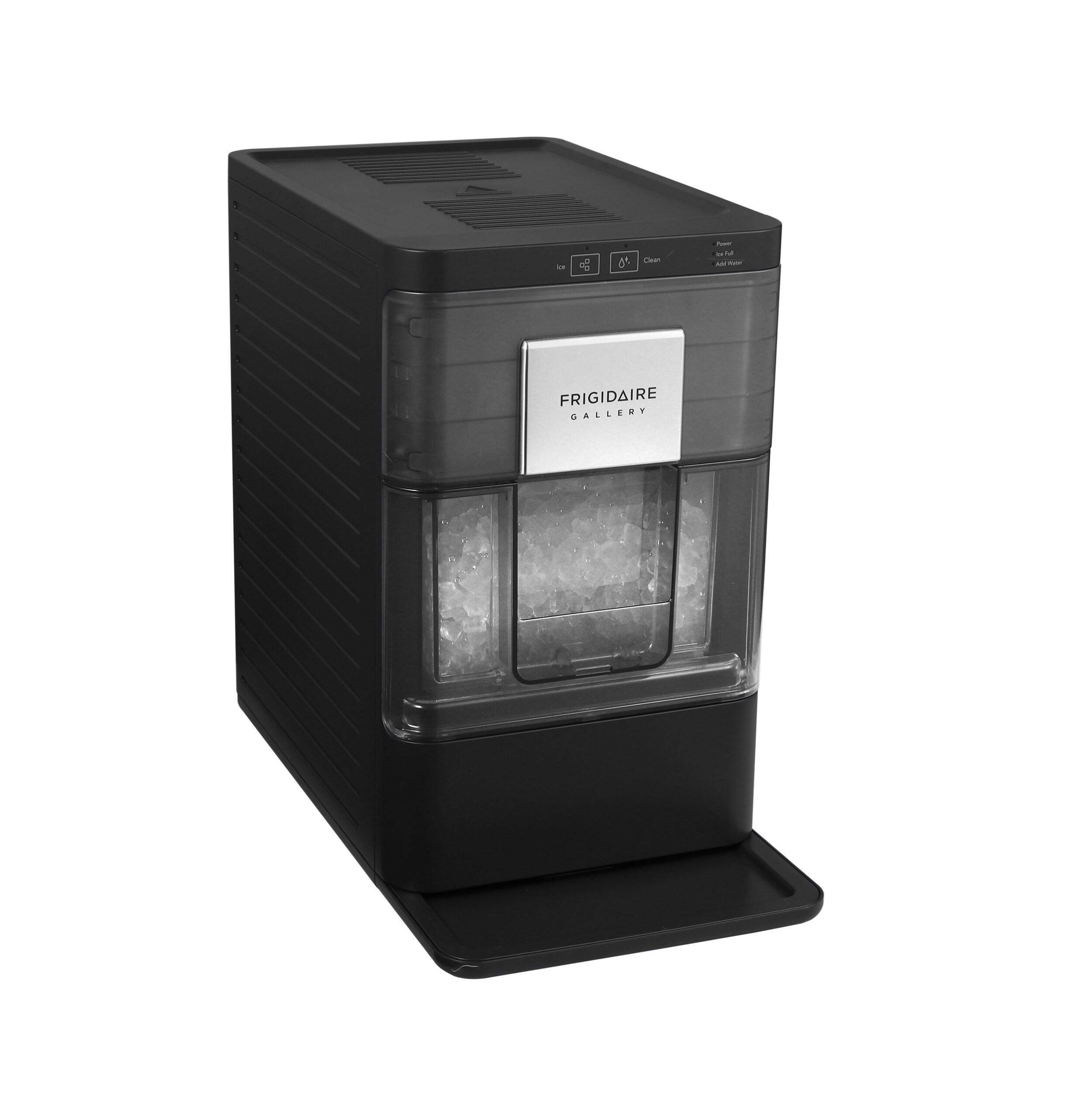 Frigidaire Nugget Ice Maker - Black: Countertop Ice Machine, 44 lbs Daily Production, 3 lbs Storage, Includes Scoop