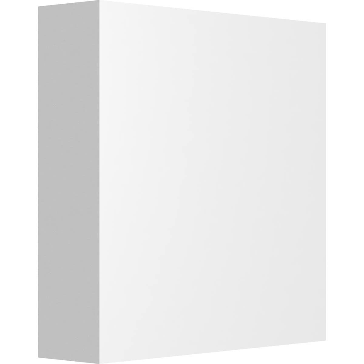 Ekena Millwork 4"W x 4"H x 1"P Standard Sedgwick Rosette with Square Edge
