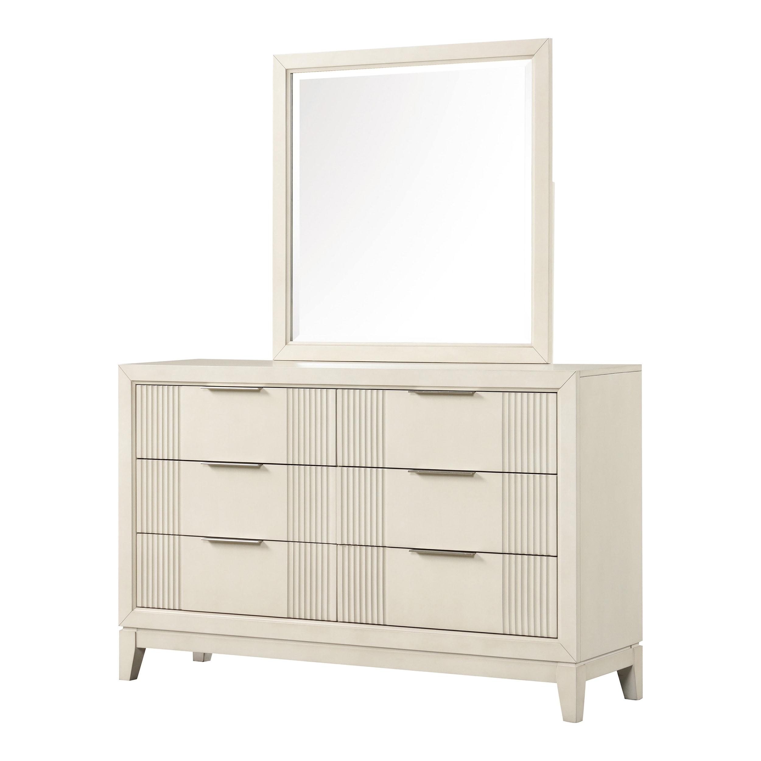 Danisen 6 Drawer Dresser With Mirror