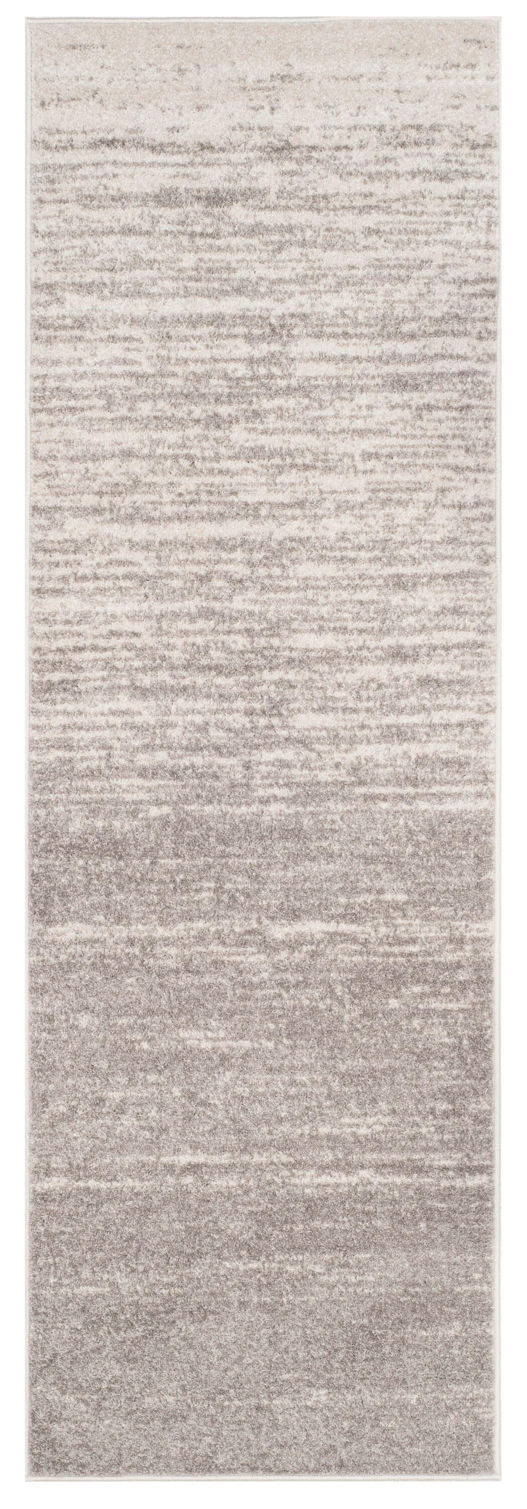 Adirondack ADR113 Machine Made Indoor Runner - Light Grey/Grey - 2'-6"x6' - Safavieh