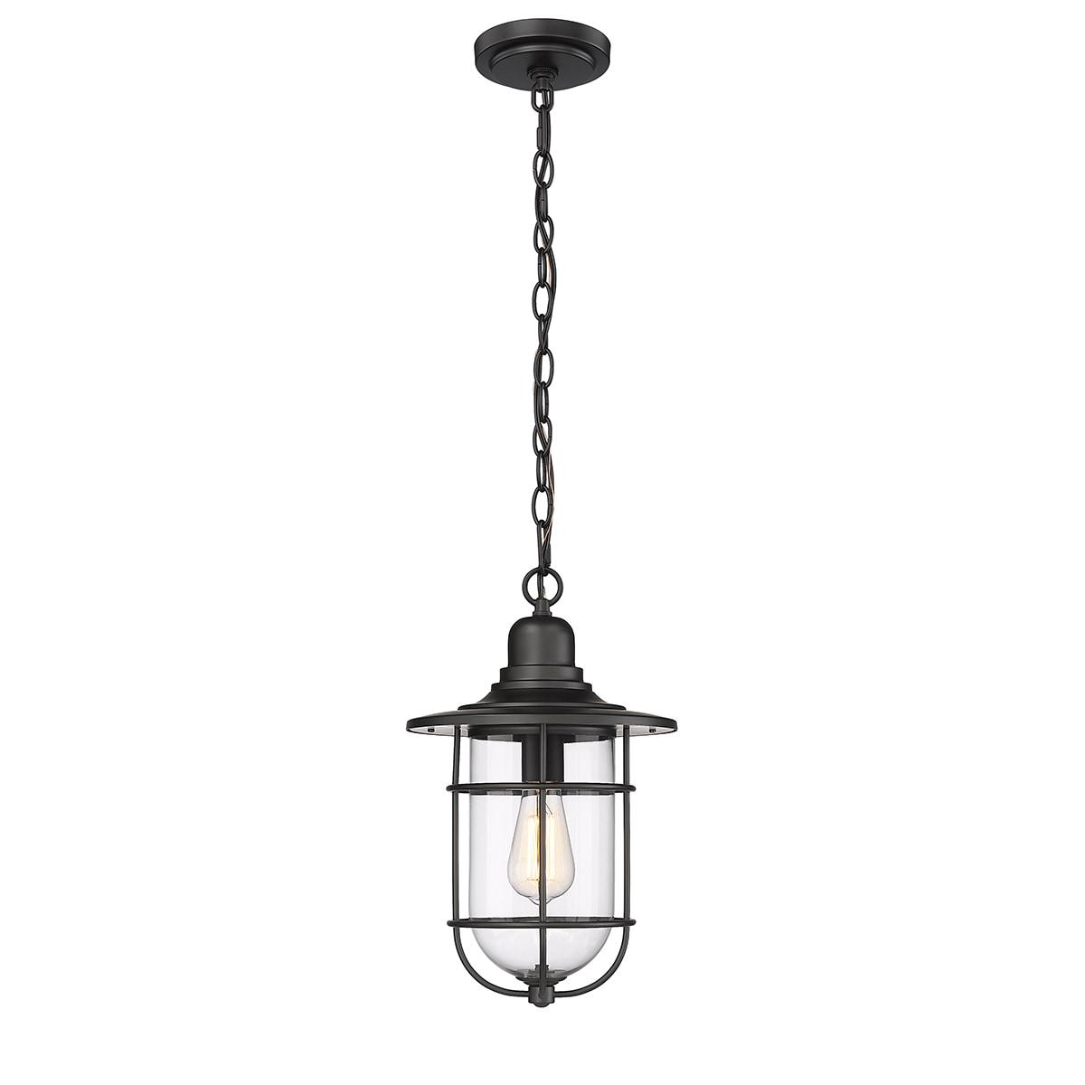 Millennium Lighting 1 - Light Pendant in  Powder Coat Black