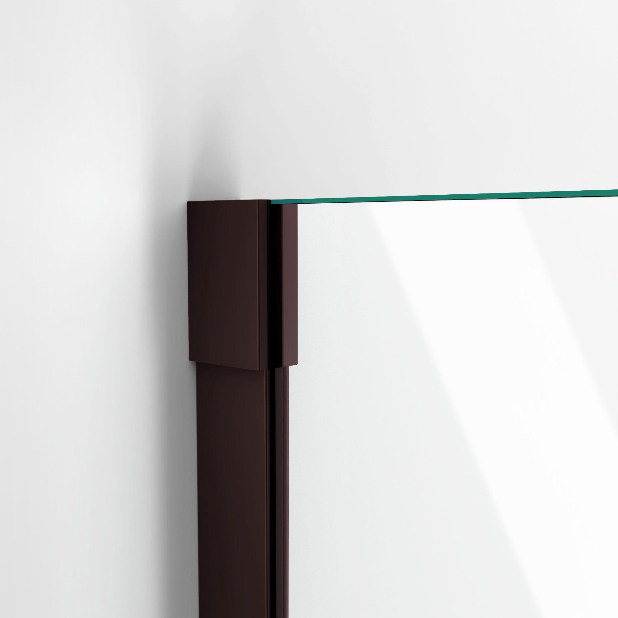 Unidoor-X 40" x 72" Hinged Frameless Shower Door with ClearMax™ Technology