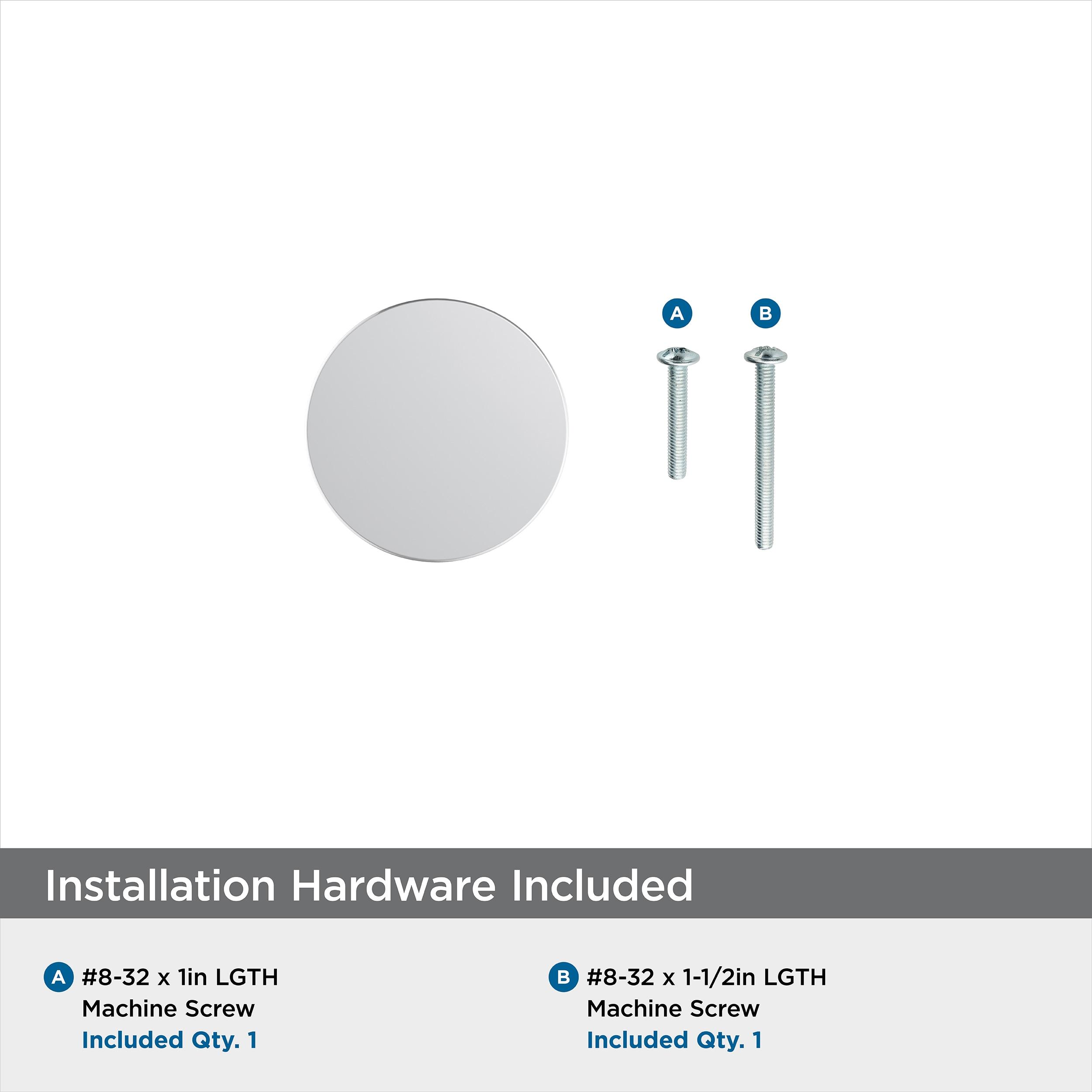 Radius 1 1/4" Diameter Round Knob