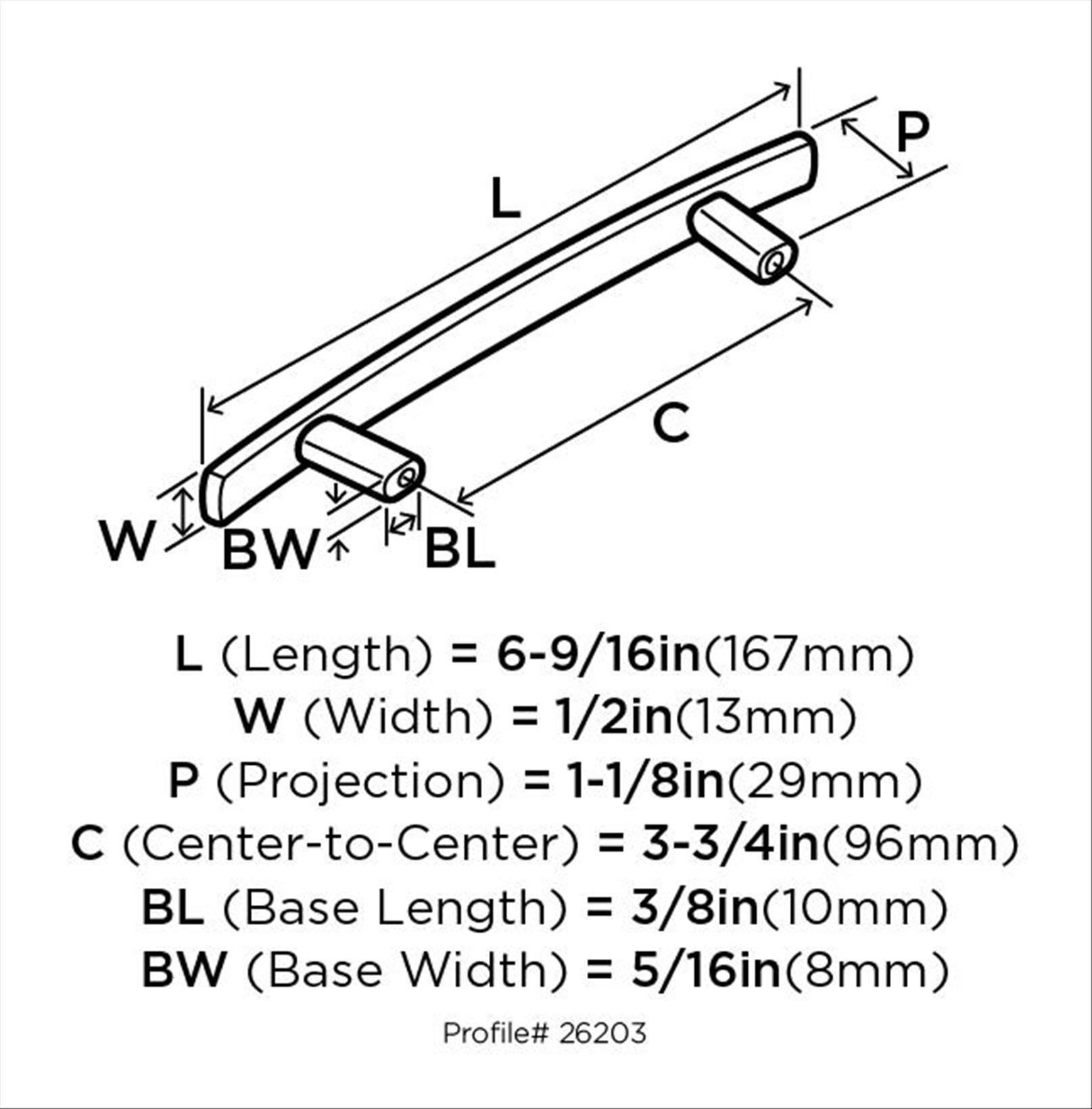 Amerock Cyprus Cabinet or Drawer Pull