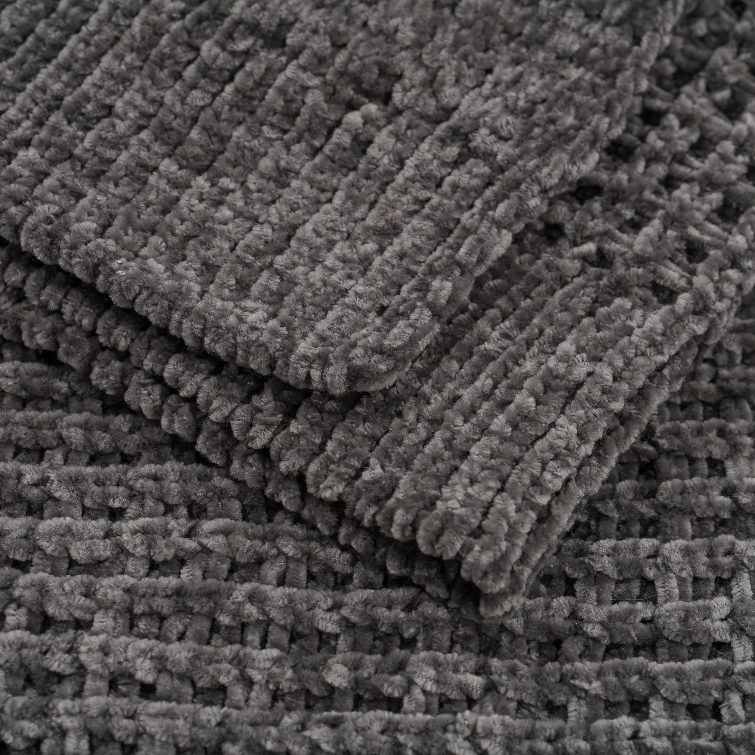 EverGrace Amor Waffle Knitted Throw Blanket