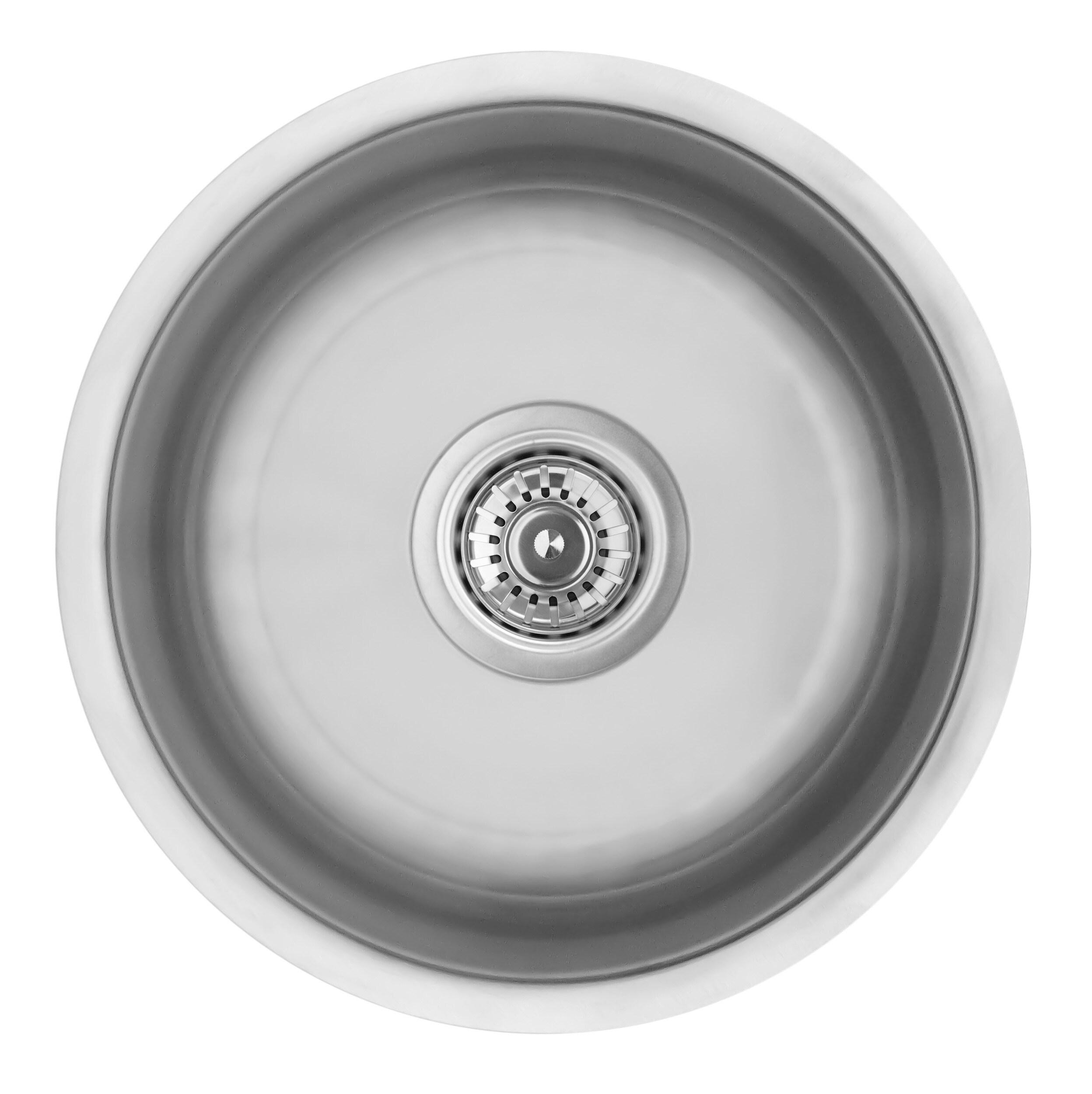 Karran U-1414 Karran 18-Gauge Stainless Steel 14-1/2'' X 14-1/2'' Undermount Bar Sink