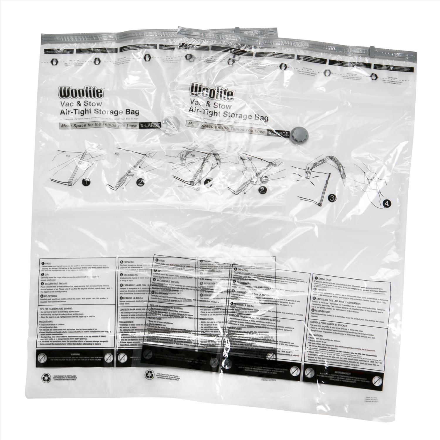 Laundry 360 Laundry 360 Woolite Vacuum Storage Bags (Set of 2)