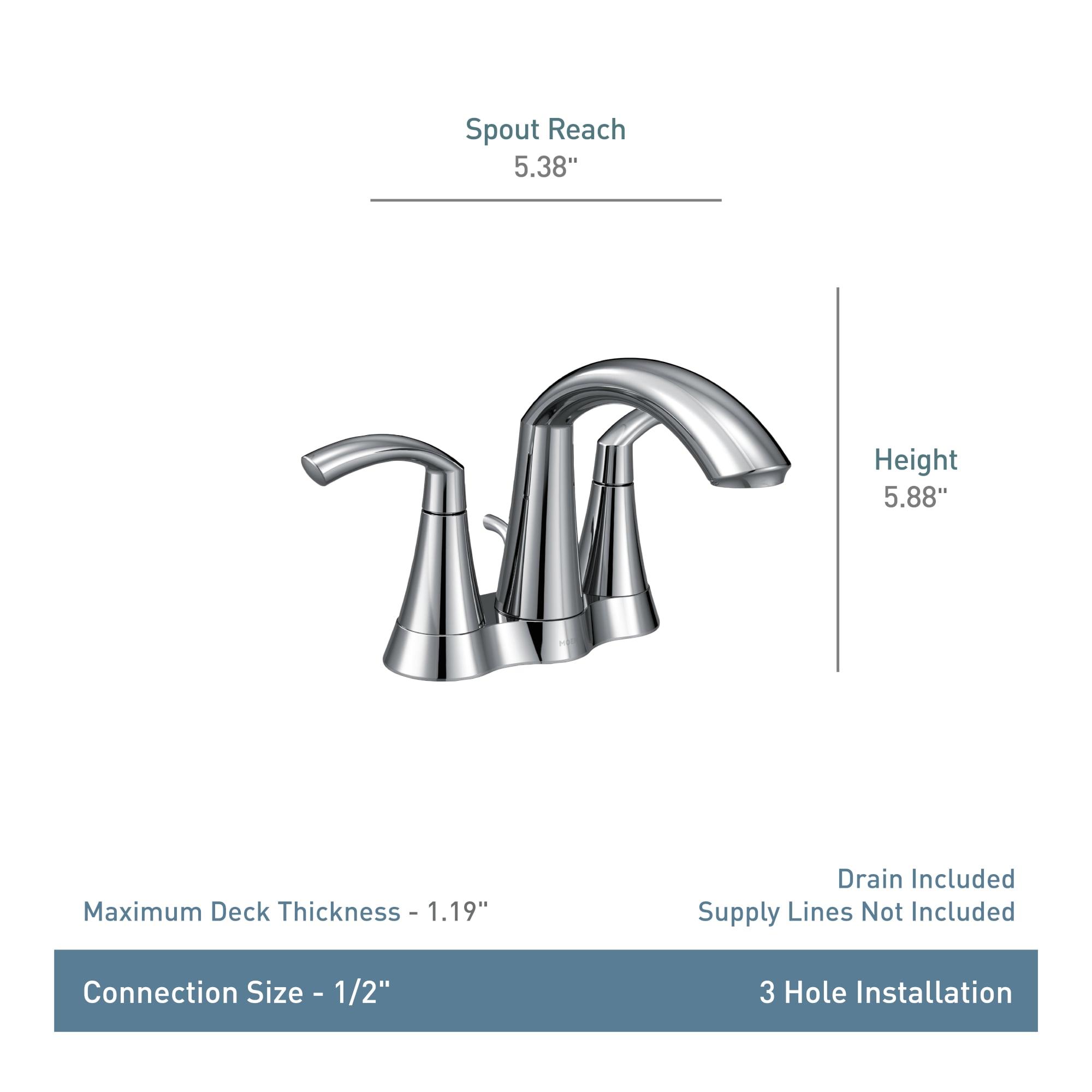 Glyde Standard Centerset Bathroom Faucet