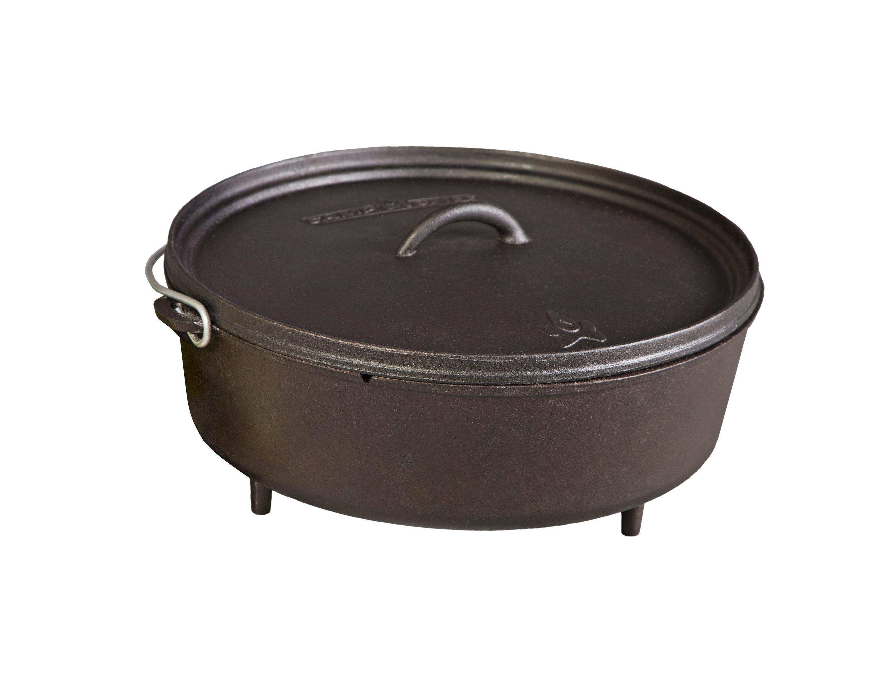 Camp Chef Classic 14" Seasoned Cast Iron Dutch Oven