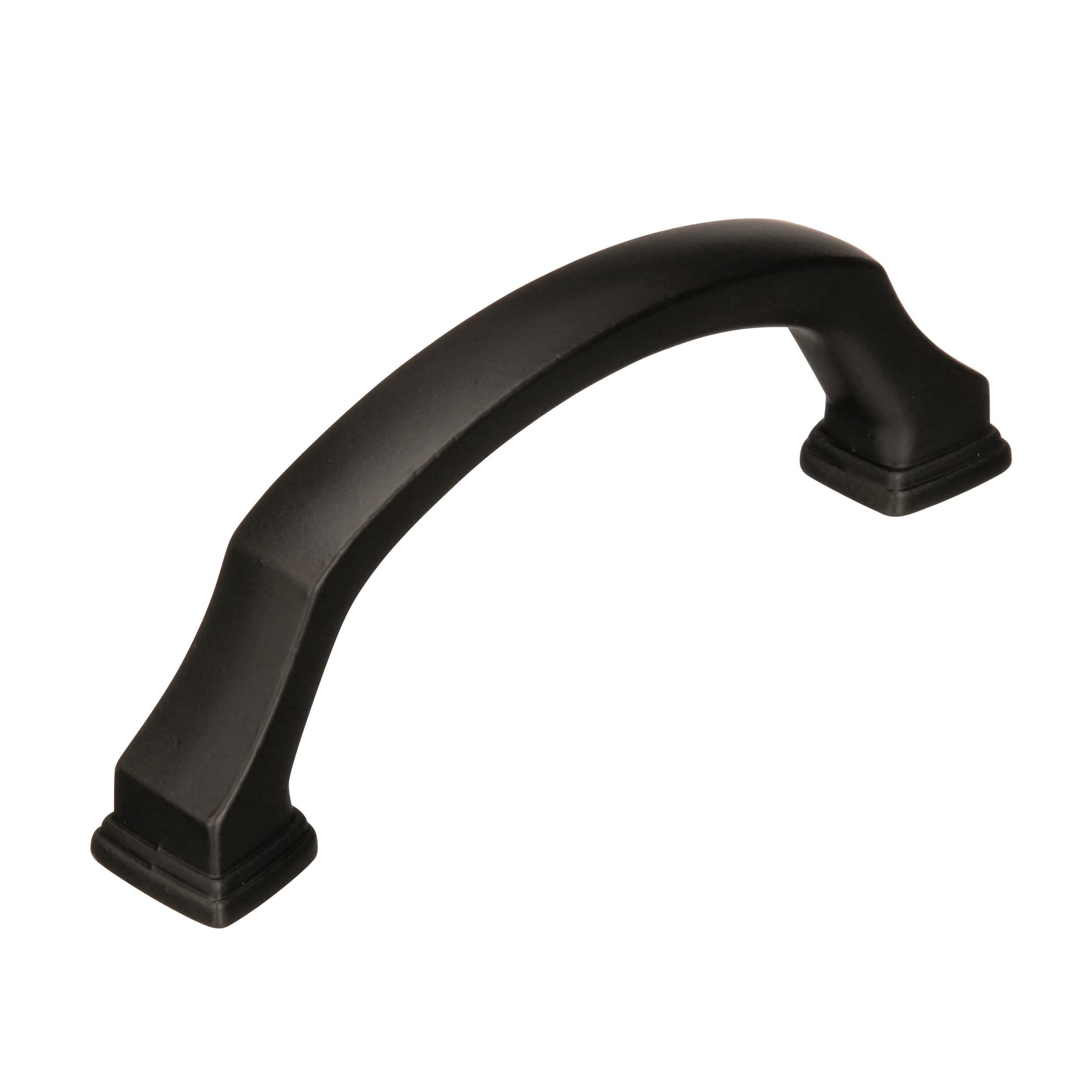 Amerock Revitalize 3 inch (76mm) Center-to-Center Black Bronze Cabinet Pull