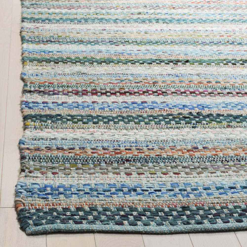 Montauk MTK975 Hand Woven Runner Rug - Aqua/Multi - 2'3"x8' - Safavieh.
