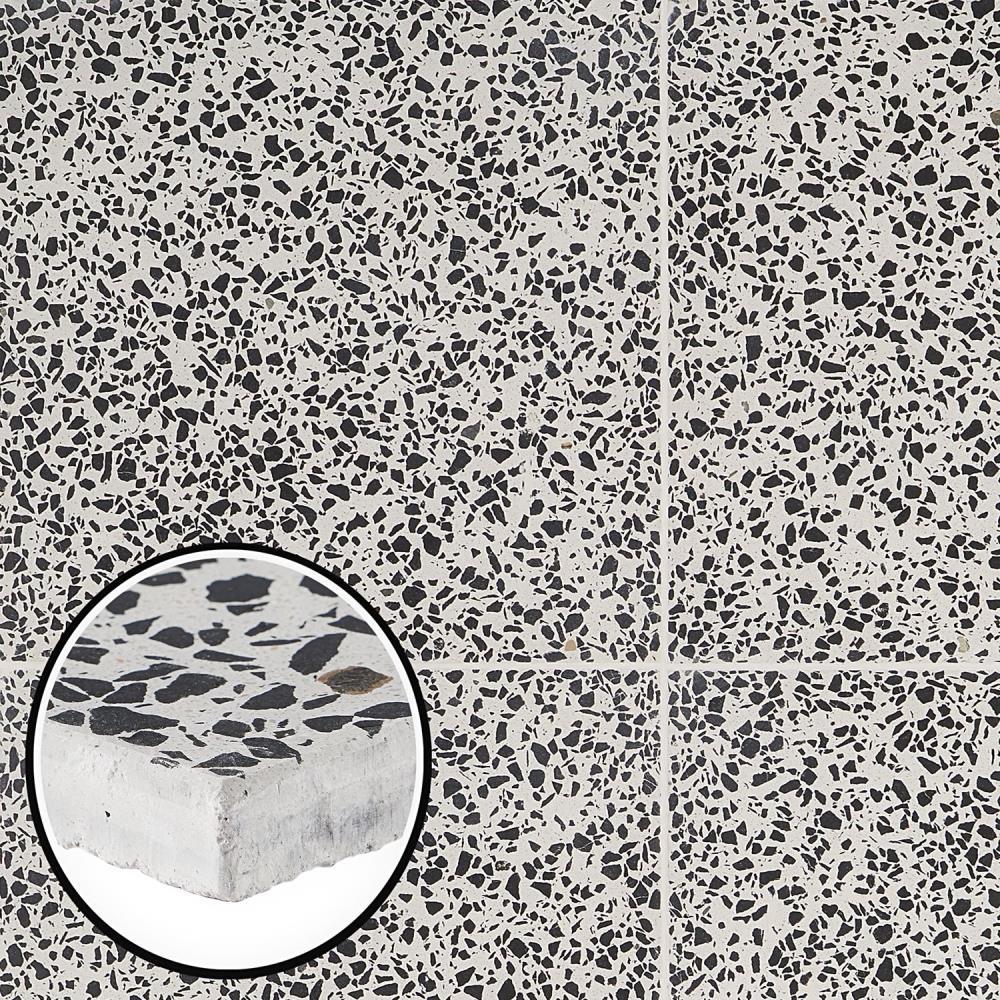 Durham 16.14 in. x 16.14 in. Polished Terrazzo Floor and Wall Tile (3.61 Sq. Ft. / Case)