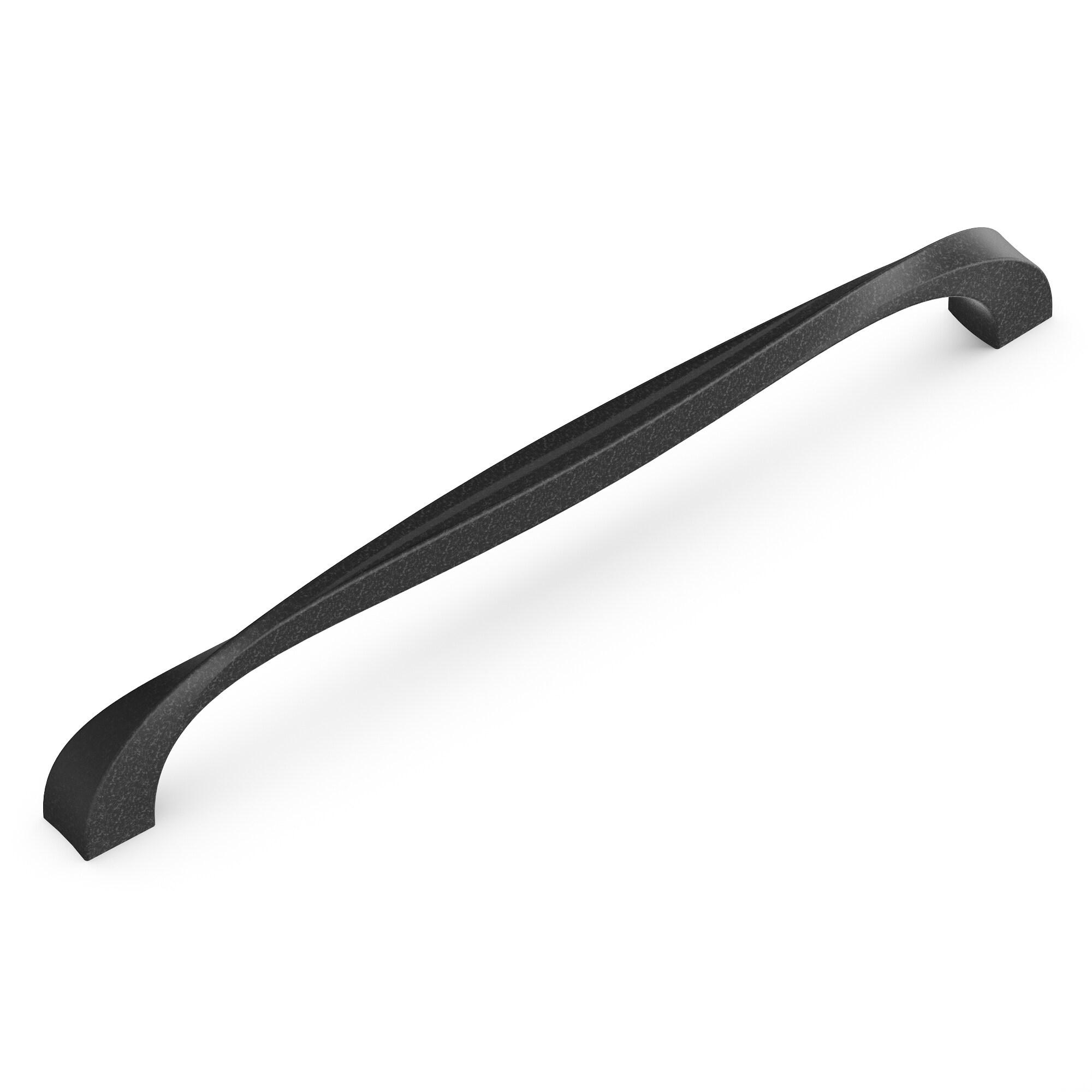 Twist Collection Black Iron 9.5" Bar Cabinet Pulls