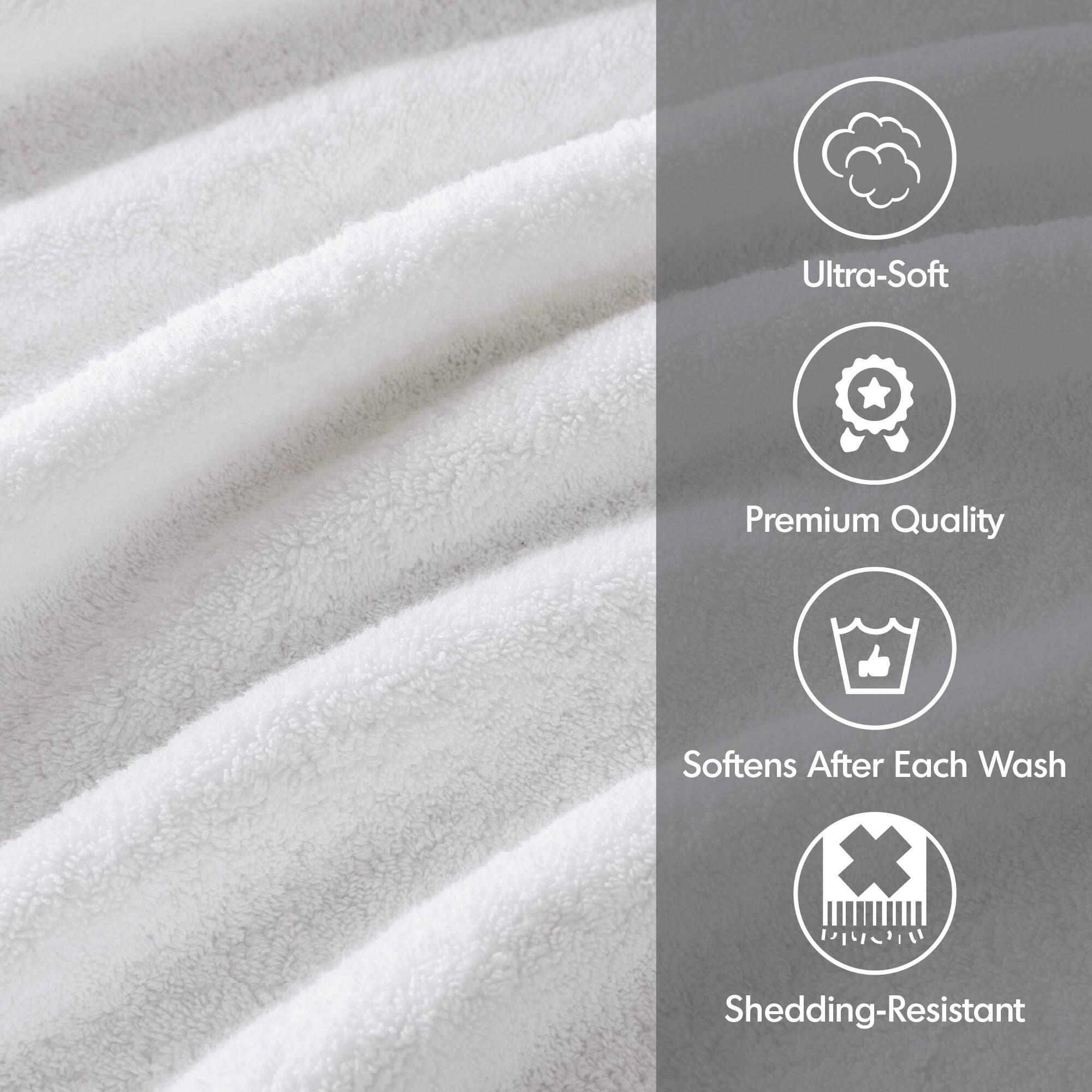 Madison Park Signature 800GSM 100% Cotton Bath Sheet 2 Piece Set (Set of 2)