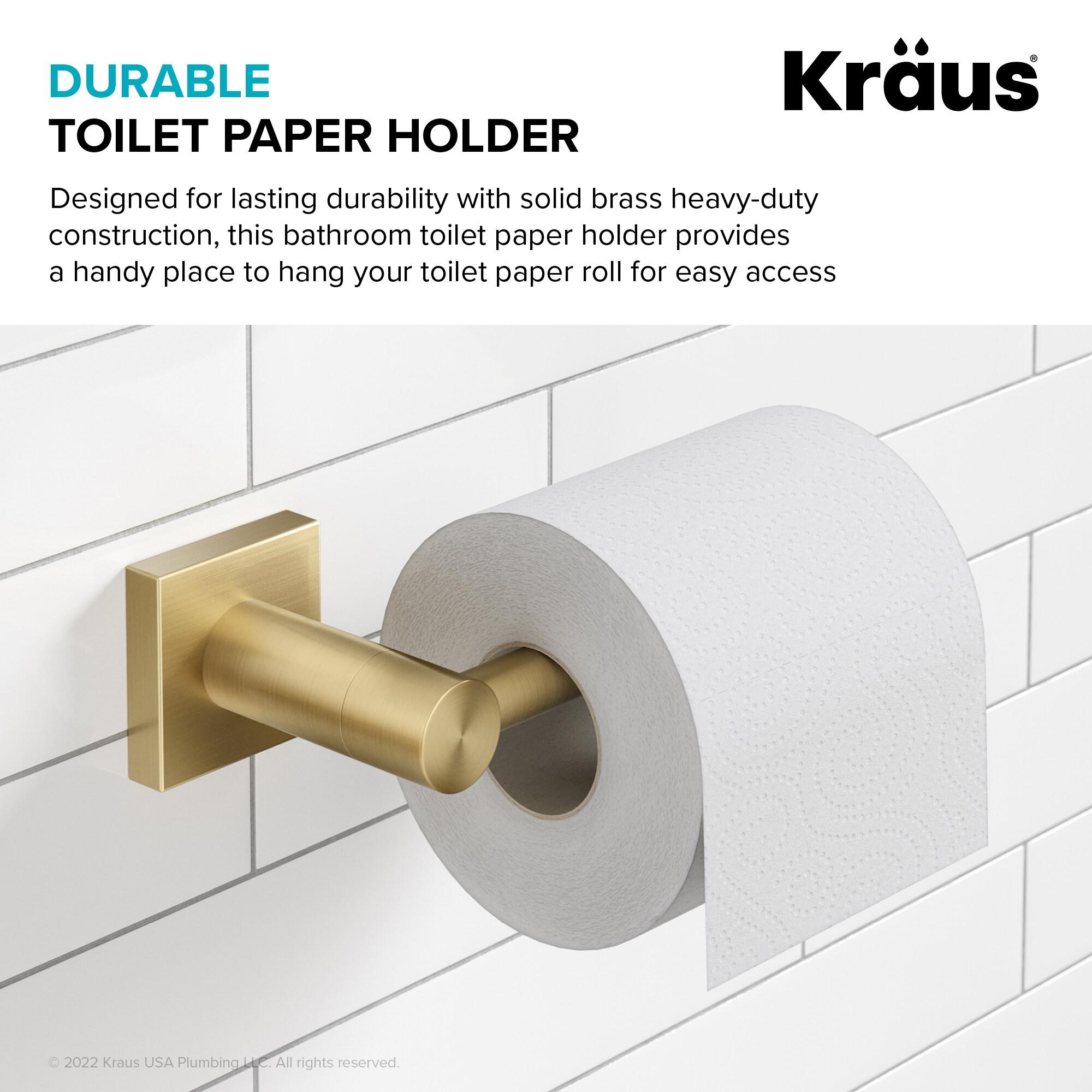 Kraus KEA-17729BG Ventus Bathroom Wall Mount Toilet Paper Holder