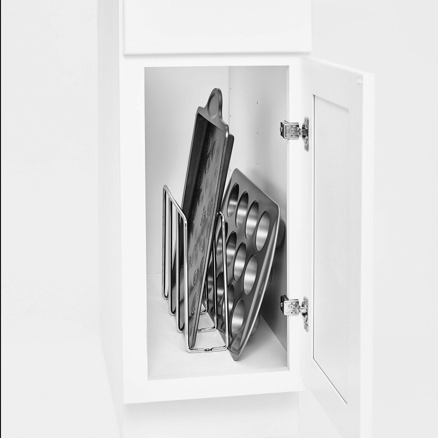 Rev-A-Shelf Rev-A-Shelf 596-10CR-52 Chrome U-Shaped Bakeware Cabinet Organizer (2 Pack) (Set of 2)