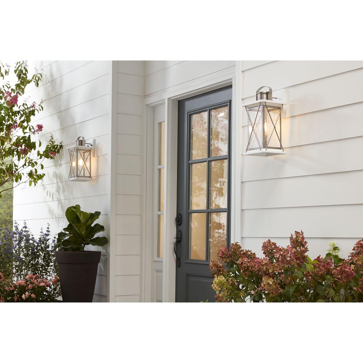 P560158-135-Progress Lighting-Barlowe - Outdoor Light - 1 Light in Farmhouse style - 9.12 Inches wide by 19 Inches high-Stainless Steel Finish