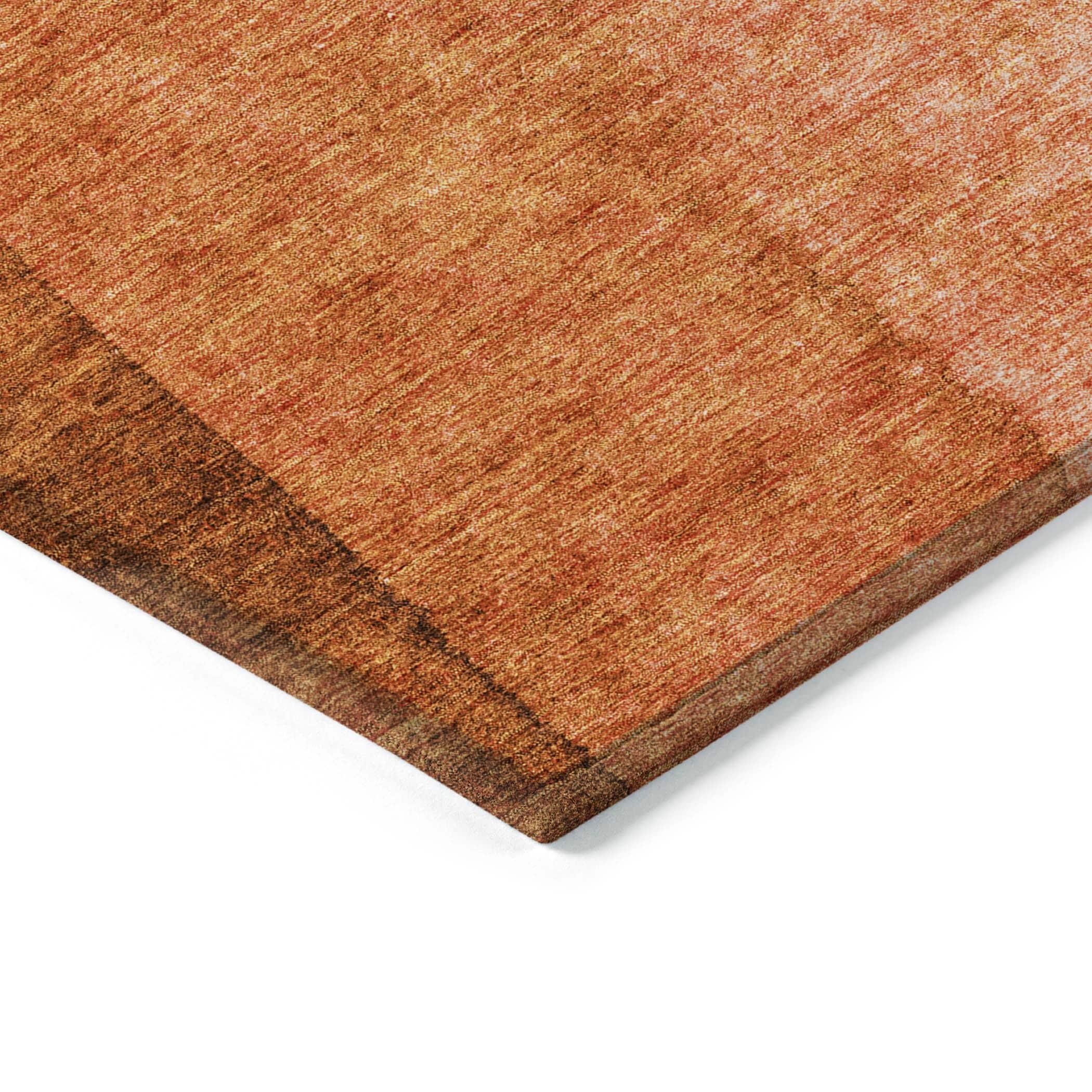 Addison Rugs Chantille Indoor/Outdoor Transitional Ombre Paprika Washable Rectangle Rug, 2'6" x 3'10"