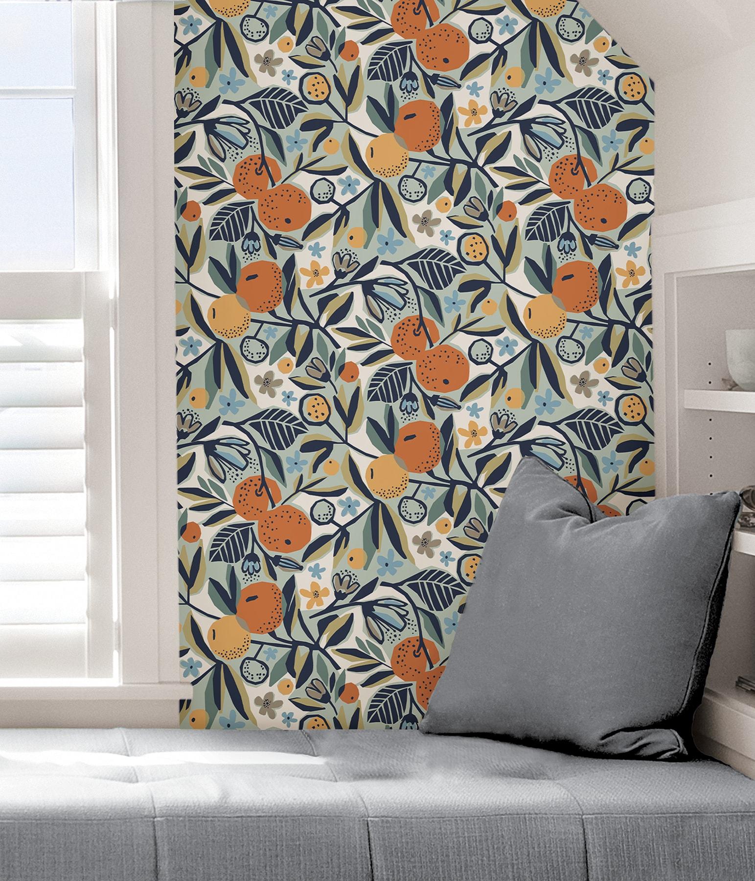 Peel & Stick Floral Roll
