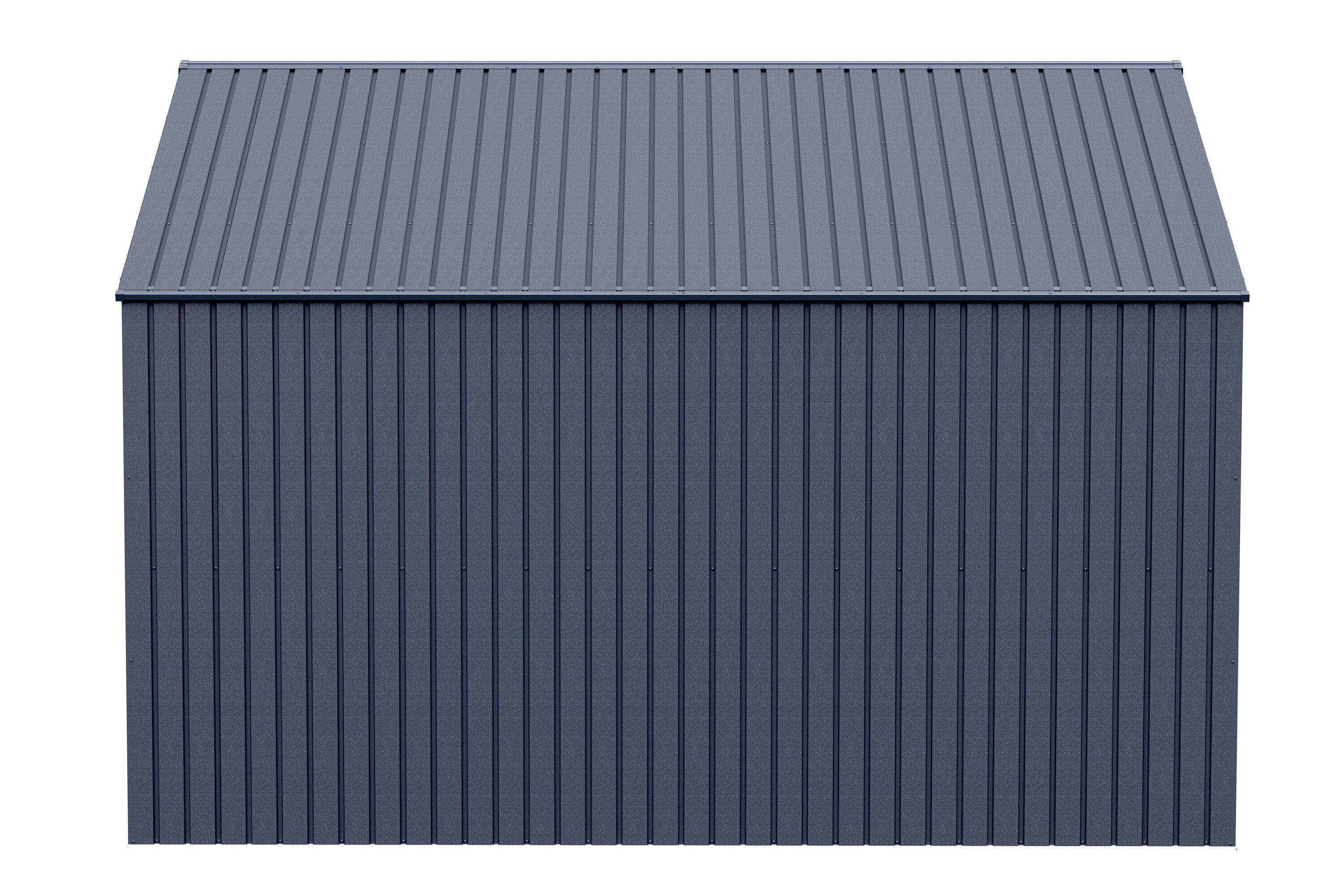 Arrow Elite 12 ft. W x 12 ft. D Galvalume Steel Storage Shed
