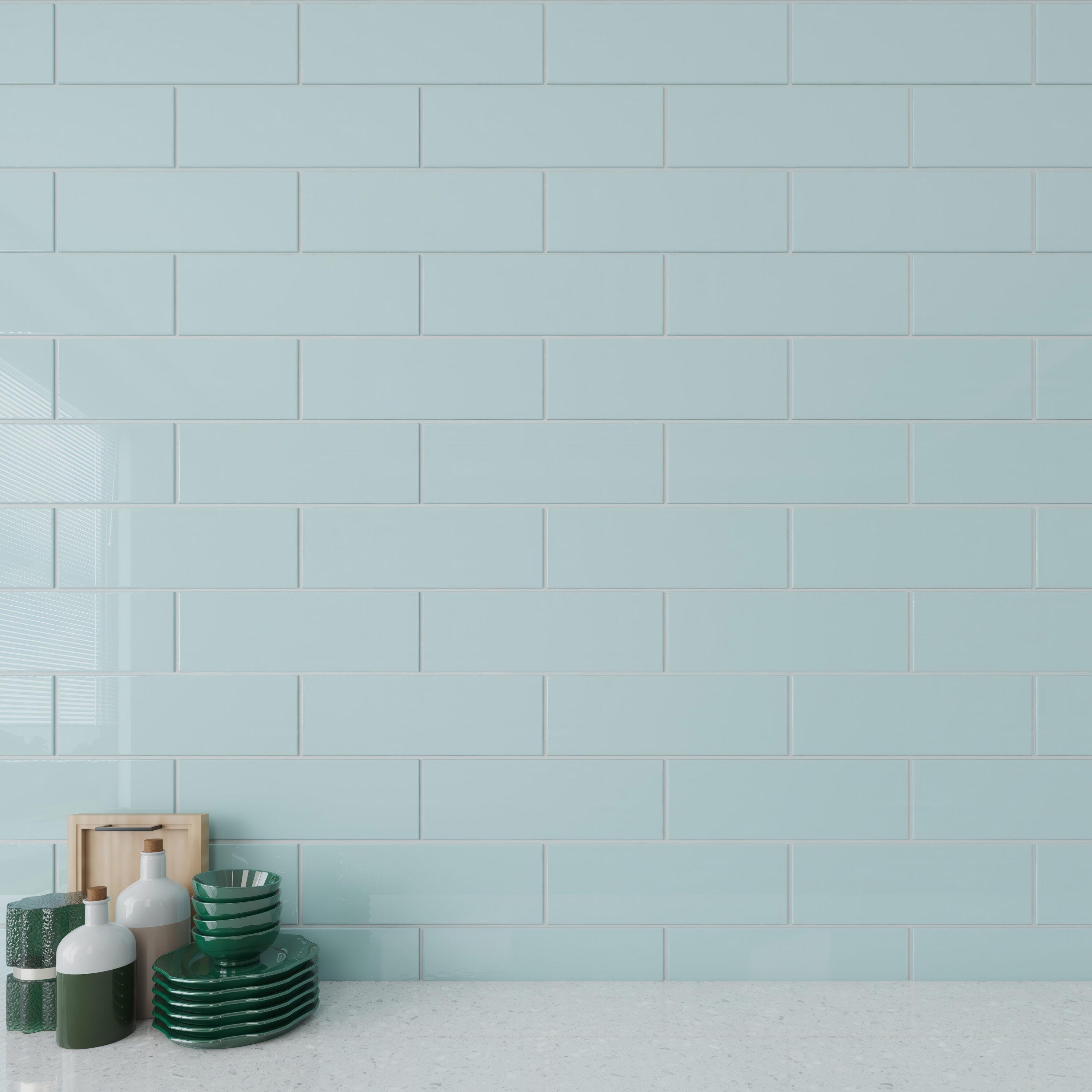 Glass Subway 4" x 12" Wall Tile