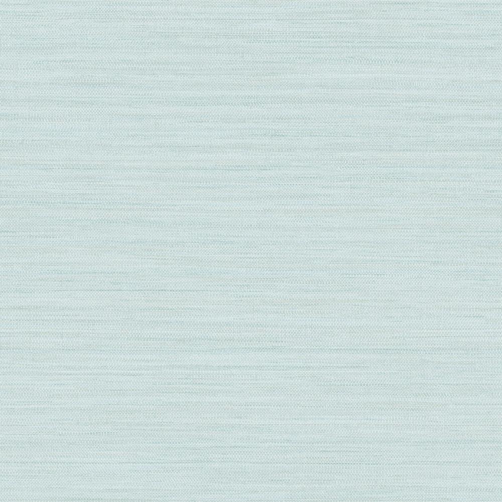 Tempaper & Co.® Faux Horizontal Grasscloth Removable Peel and Stick Wallpaper, Textured Seaglass, 56 sq ft: Vinyl, Prepasted