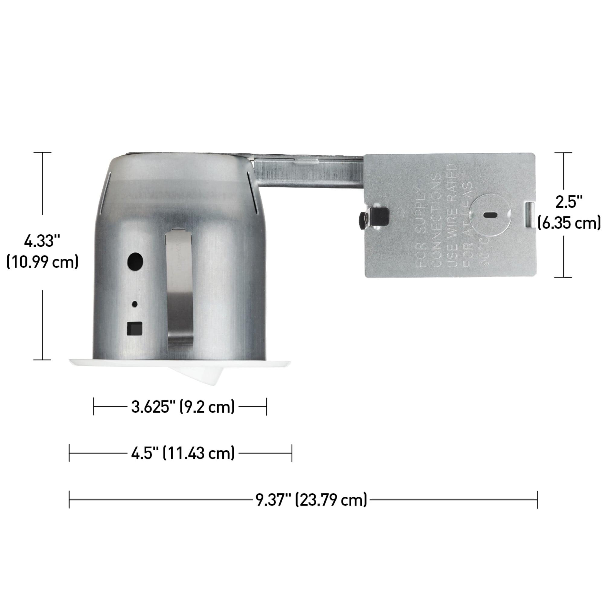4'' Dimmable IC Rated Recessed Lighting Kit