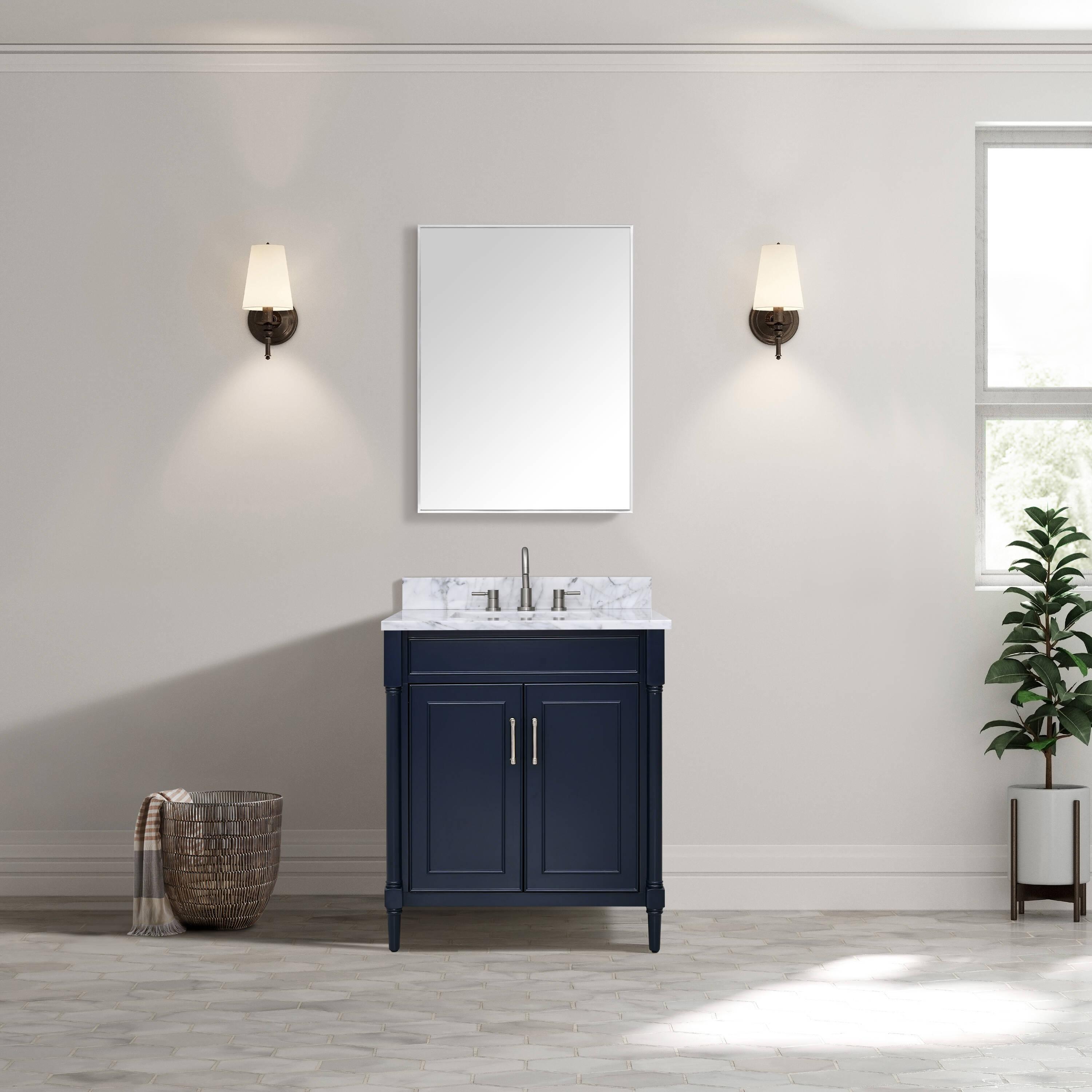 Addison 31'' Single Bathroom Vanity with Marble Top