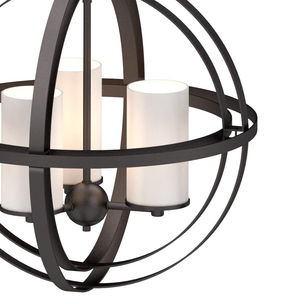 Volume Lighting 3-Light Indoor Antique Bronze Sphere