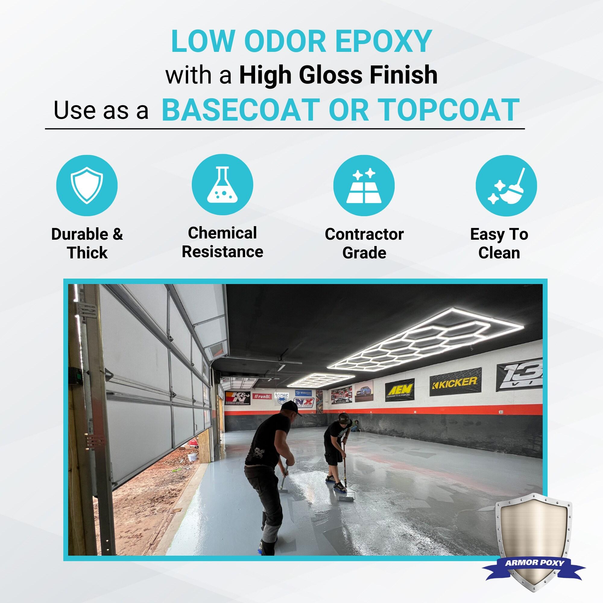 ArmorPoxy 100% Solids, Ultra Thick Epoxy With Metal Mixer, 1.5 Gallons